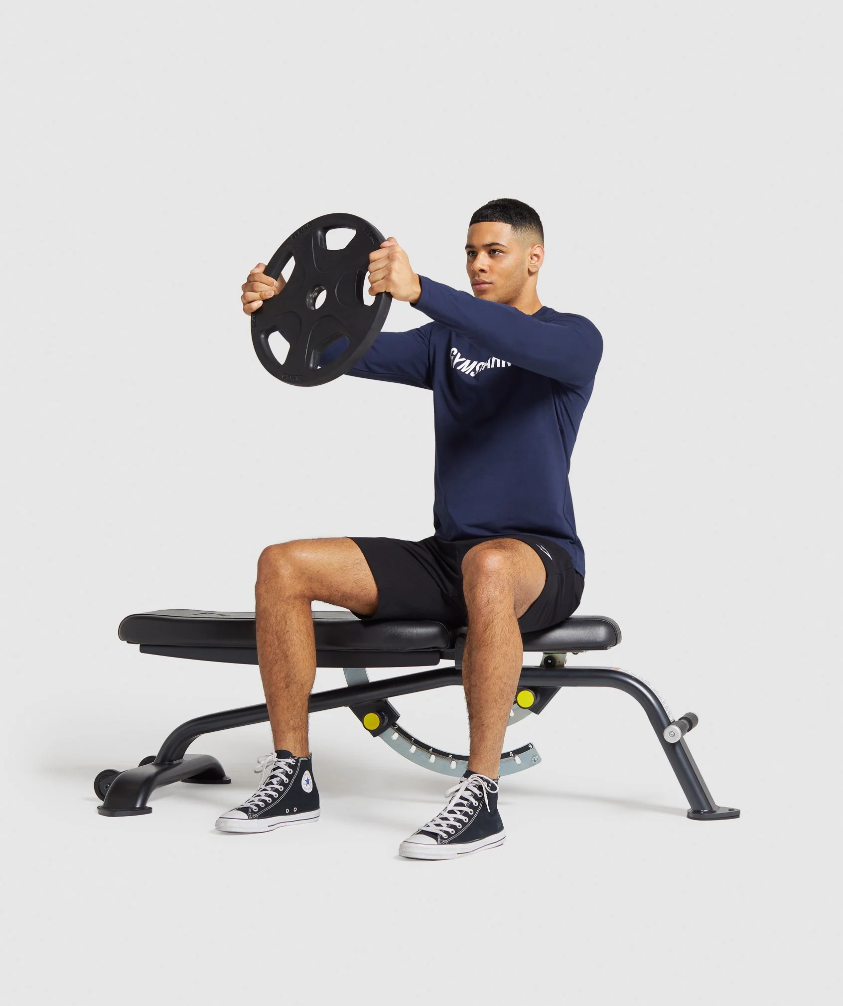 Gymshark Apollo Long Sleeve T-Shirt - Dark Blue