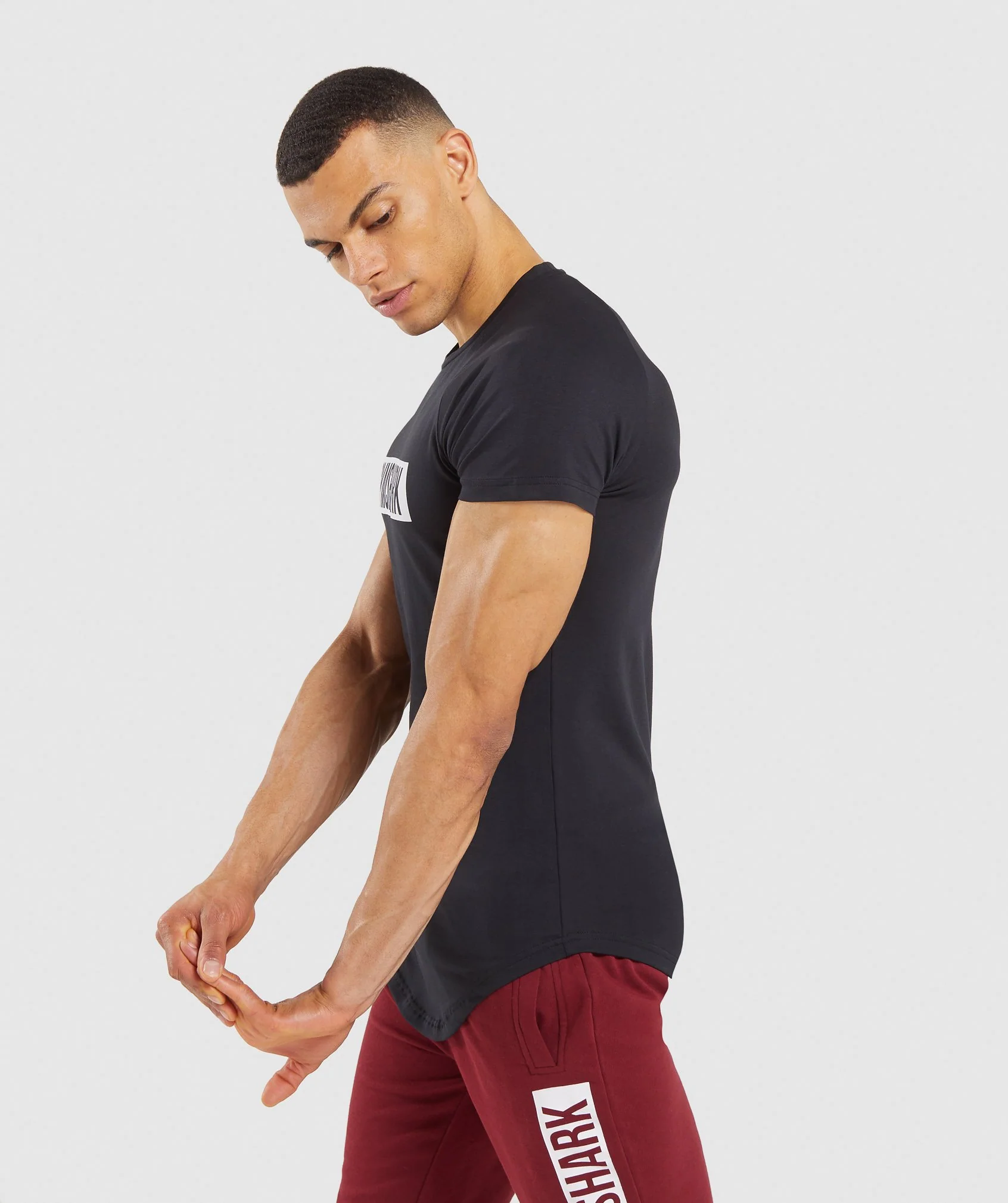 Gymshark Block T-Shirt - Black