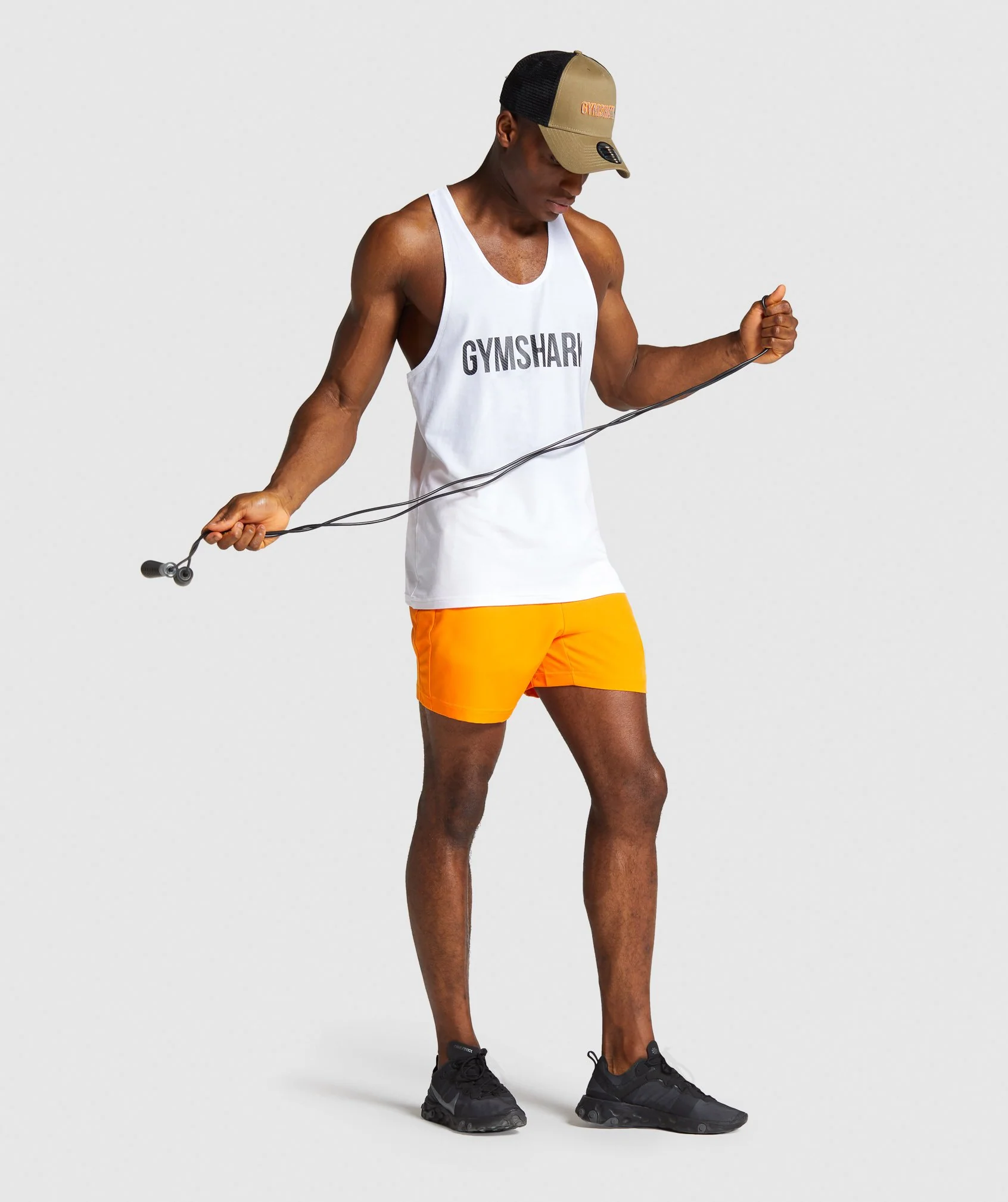 Gymshark Apex Stringer - White