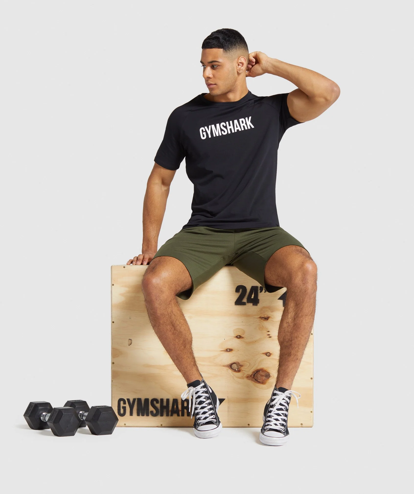 Gymshark Apollo T-Shirt - Black