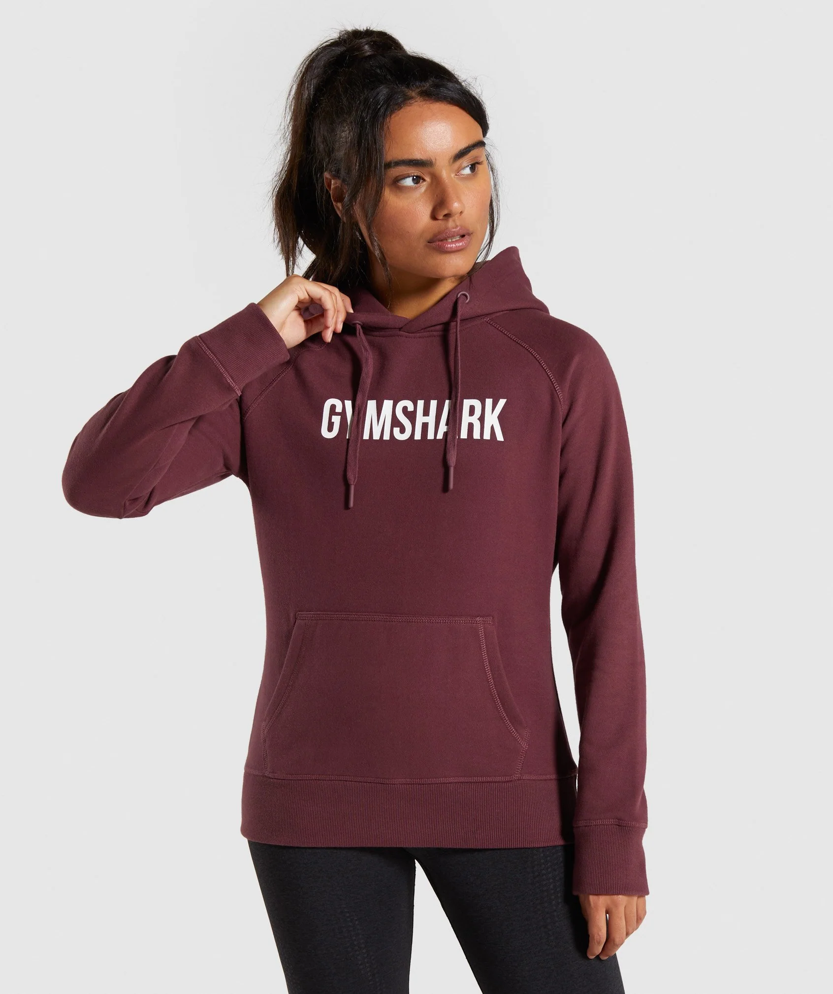 Gymshark Apollo Hoodie - Berry Red