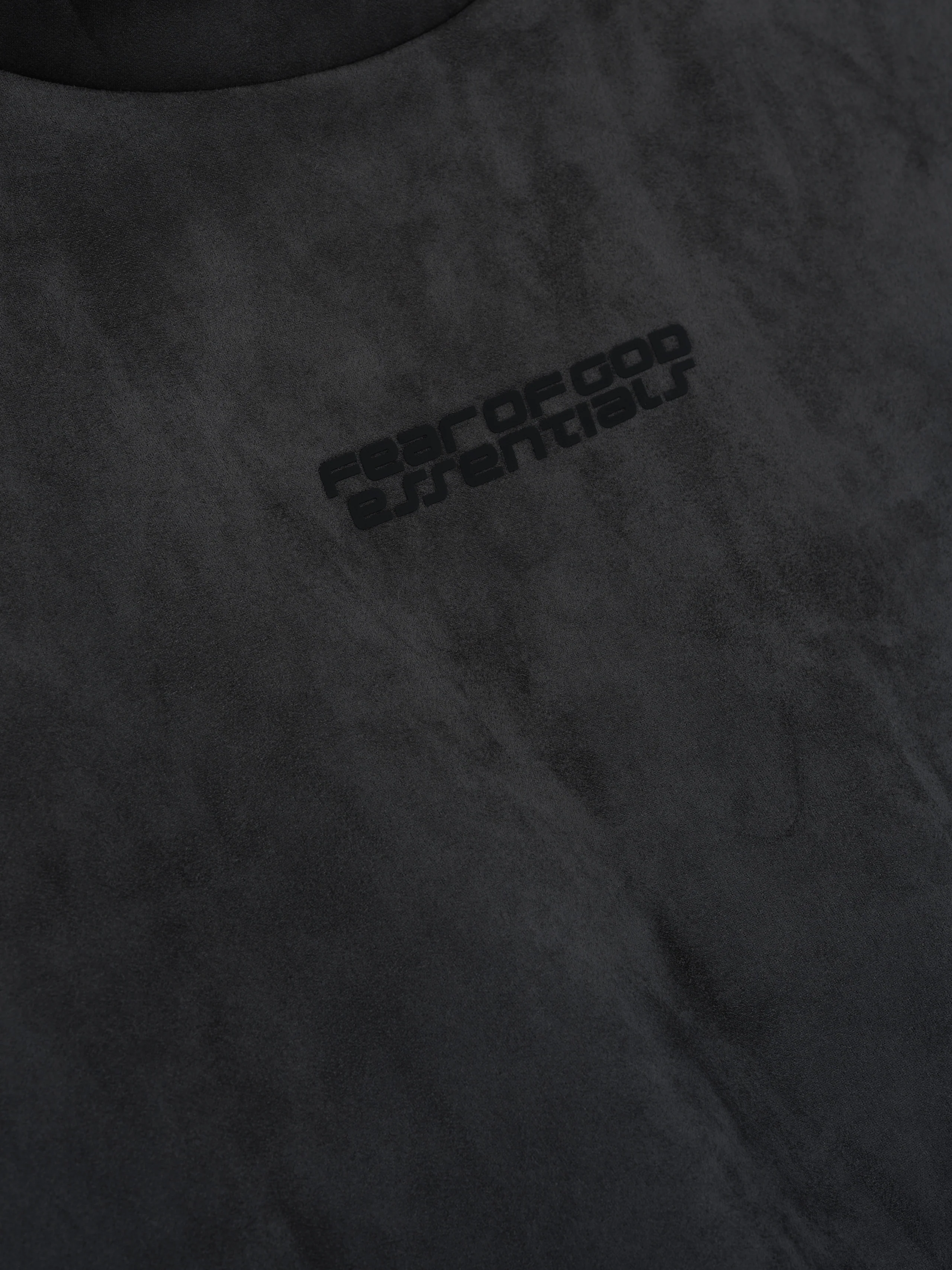 Suede Fleece Modern Hoodie