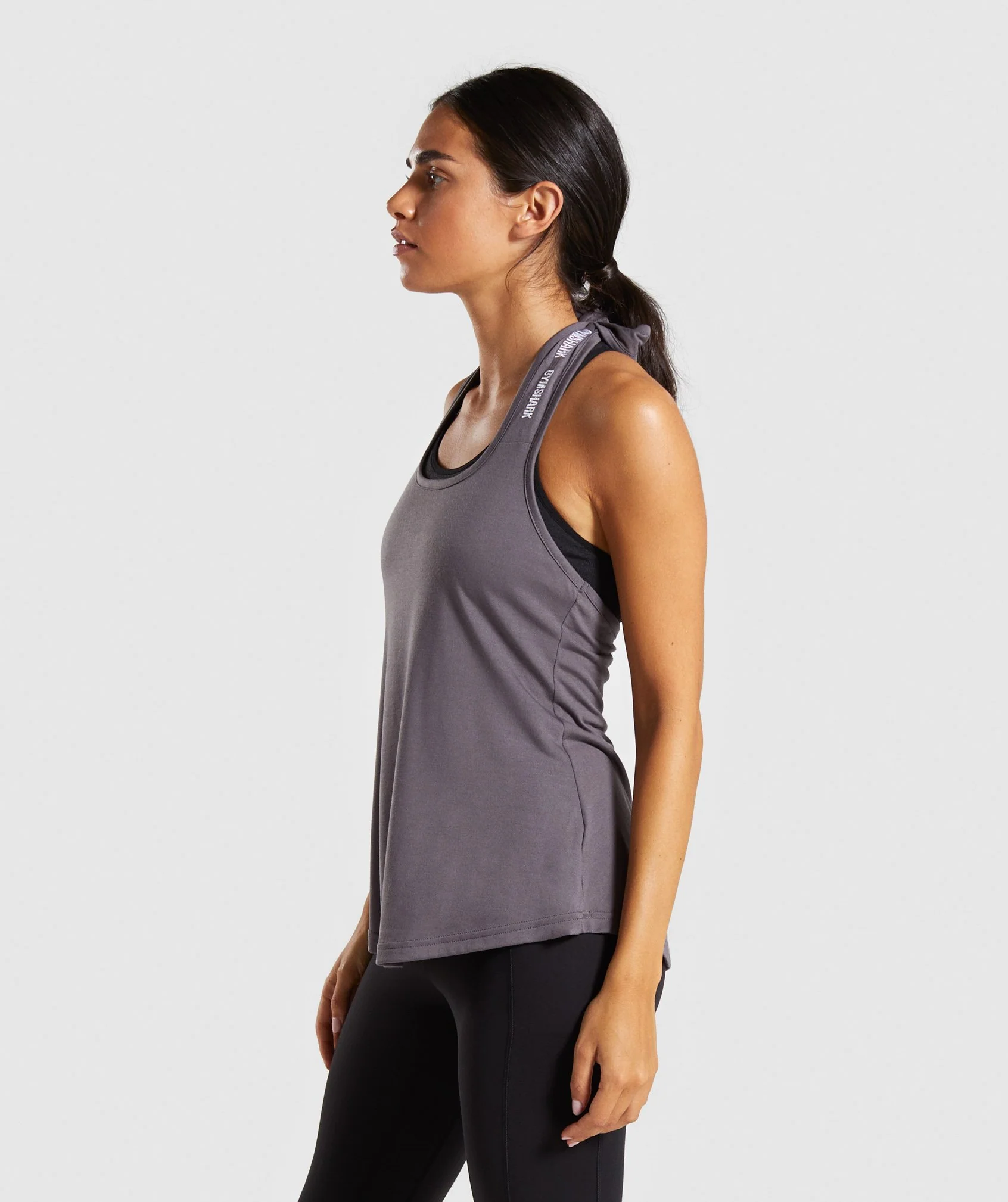 Gymshark Ark Halter Neck Vest - Slate Lavender