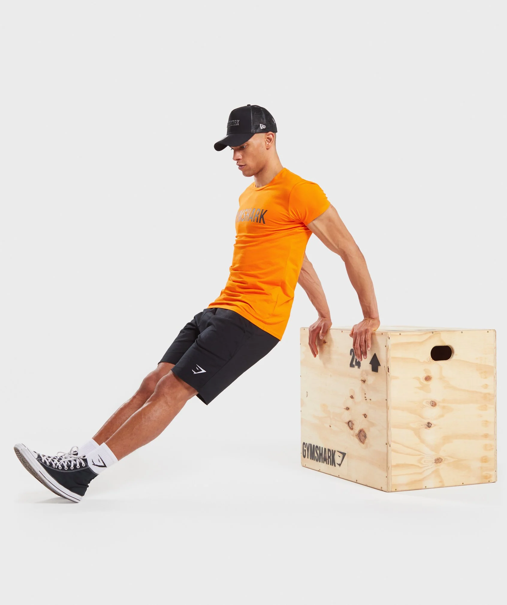 Gymshark Base T-Shirt - Orange