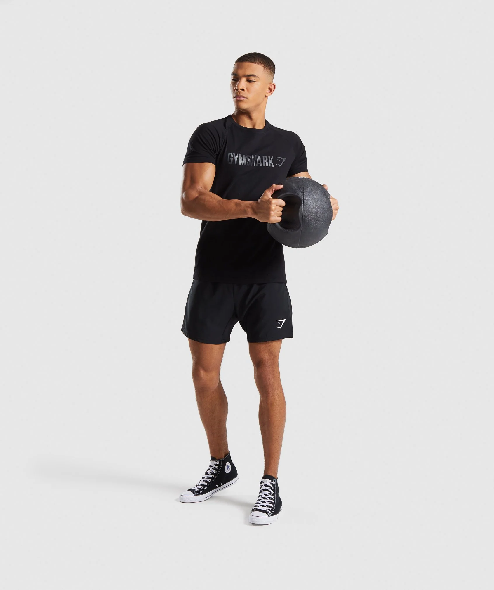 Gymshark Apollo T-Shirt - Black