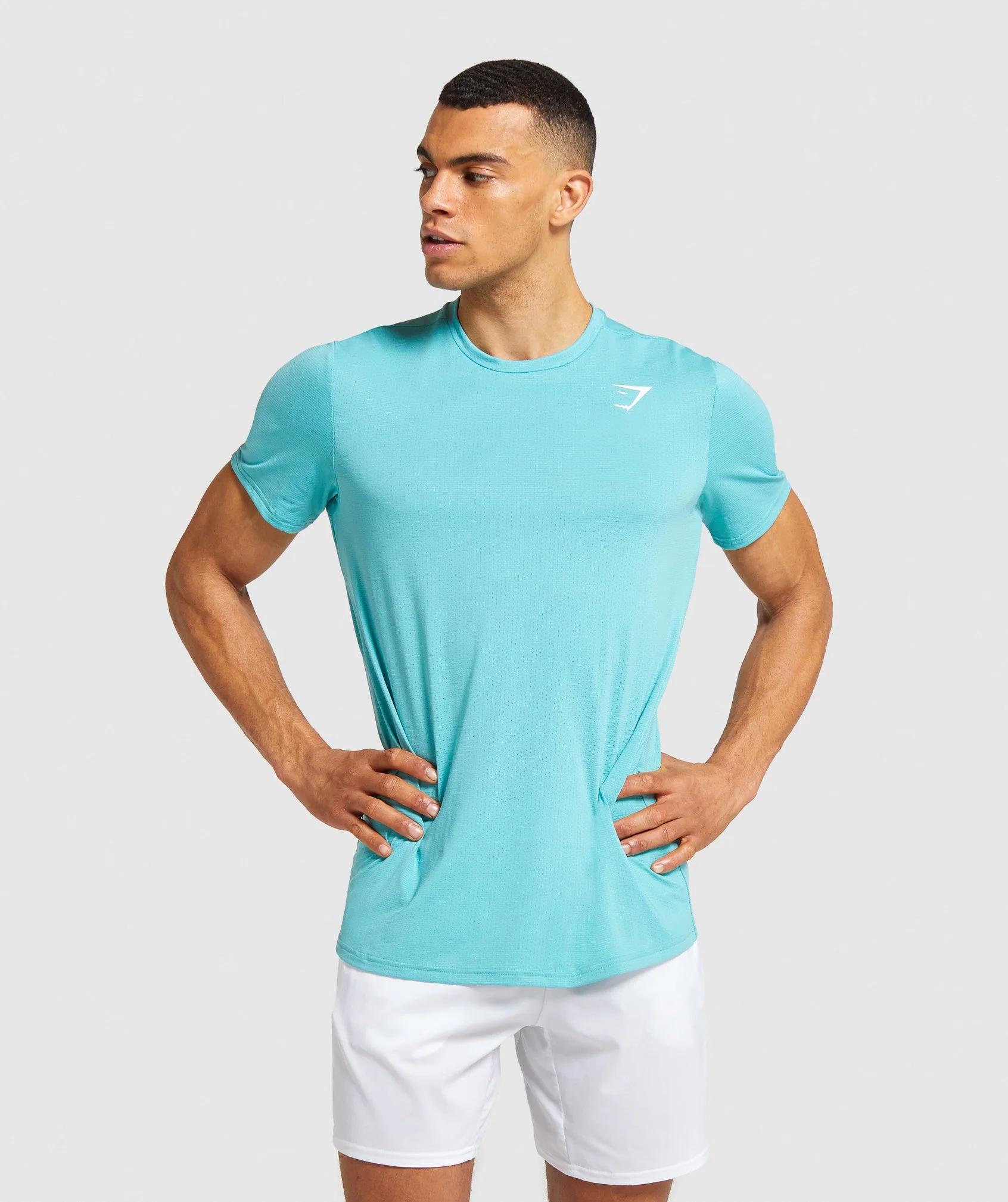 Gymshark Arrival T-Shirt - Light Blue