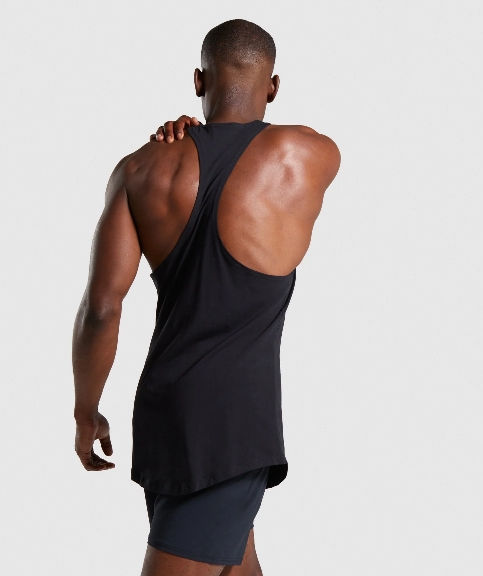 Gymshark Block Stringer - Black