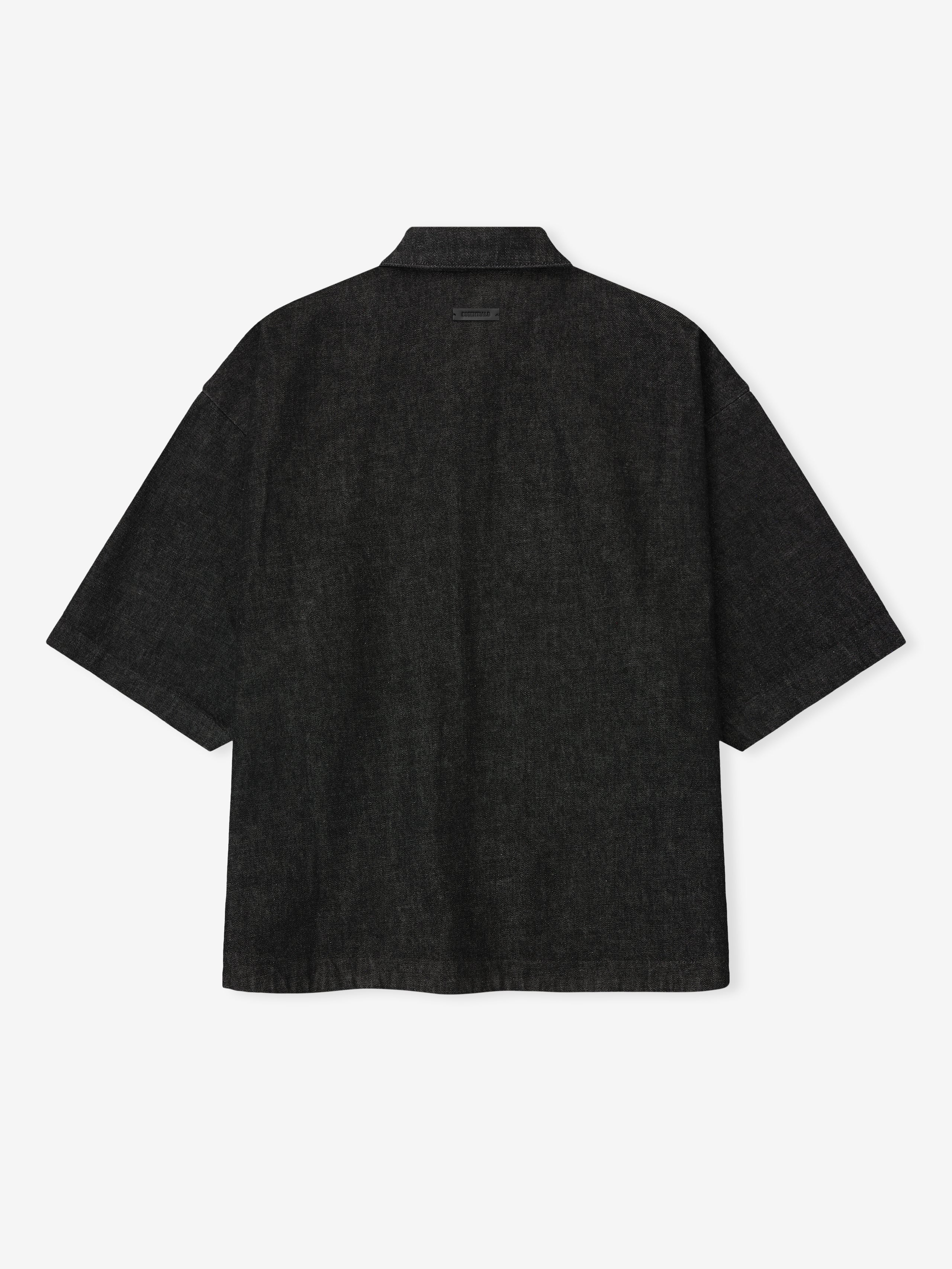 Denim Full Zip Work Shirt