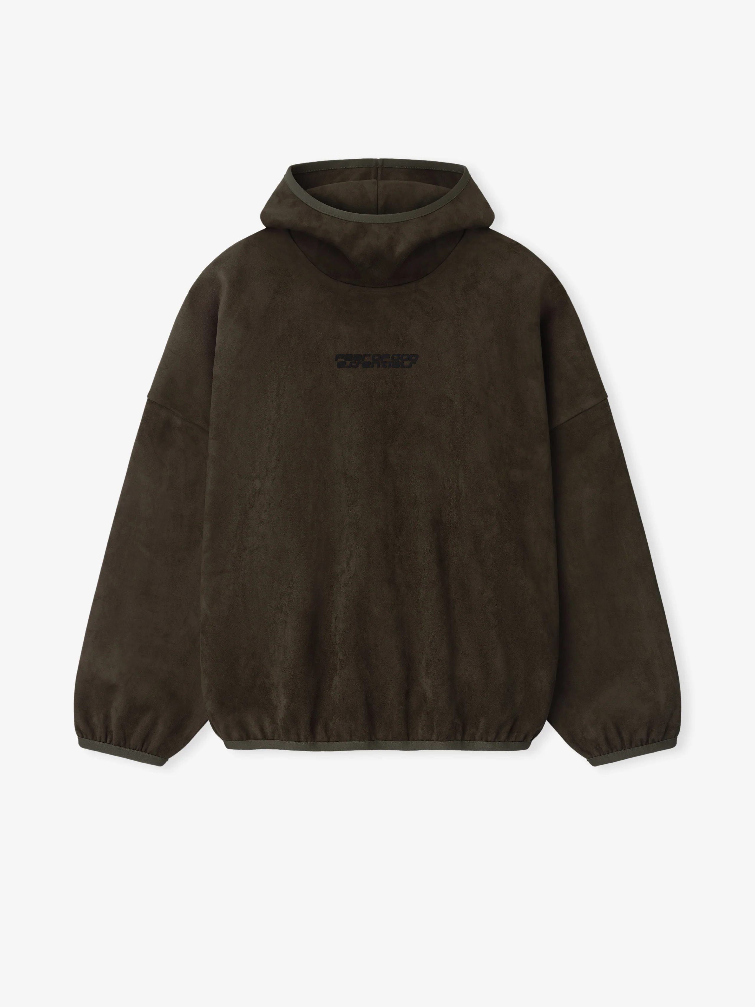 Suede Fleece Modern Hoodie
