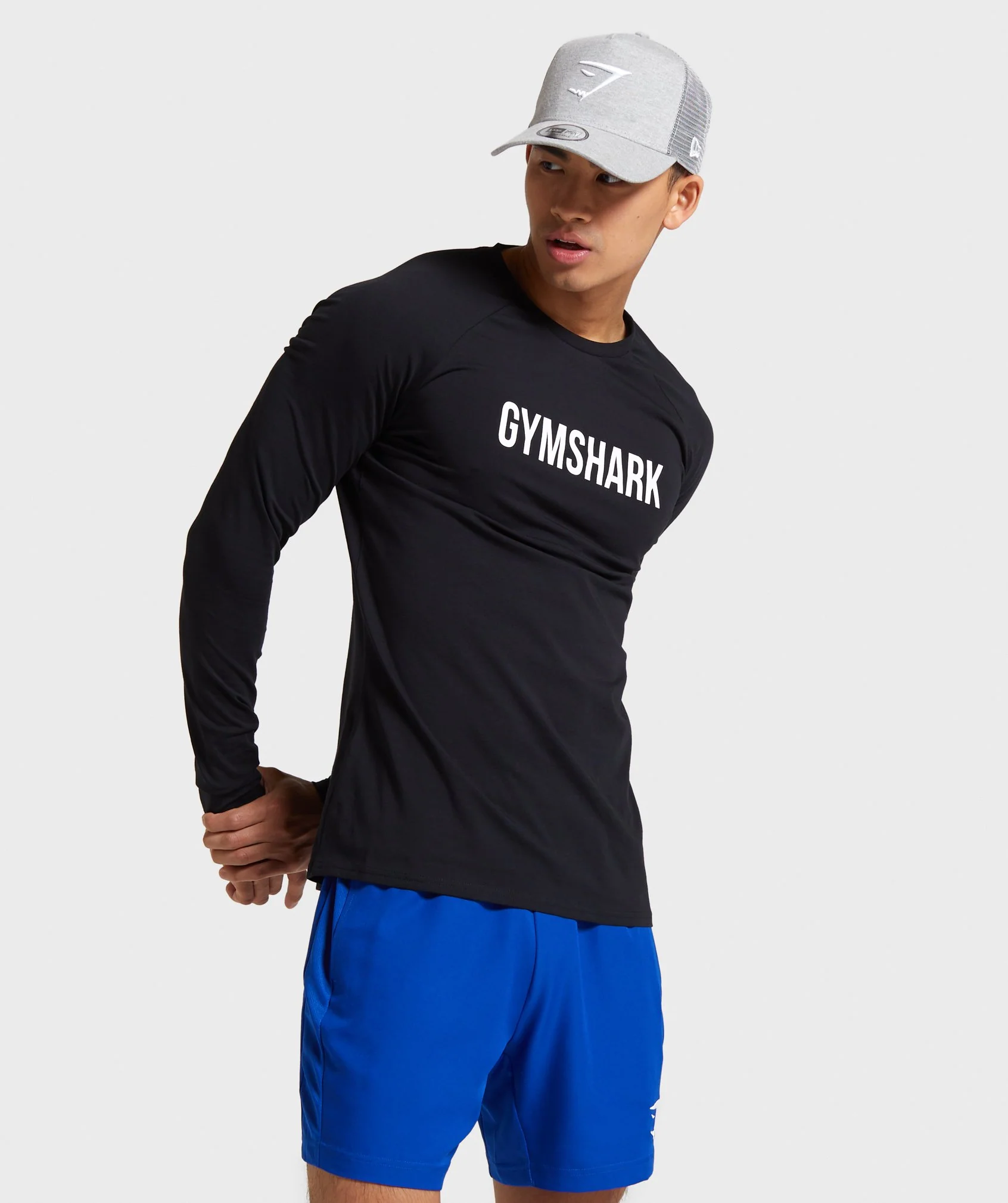 Gymshark Apollo Long Sleeve T-Shirt - Black