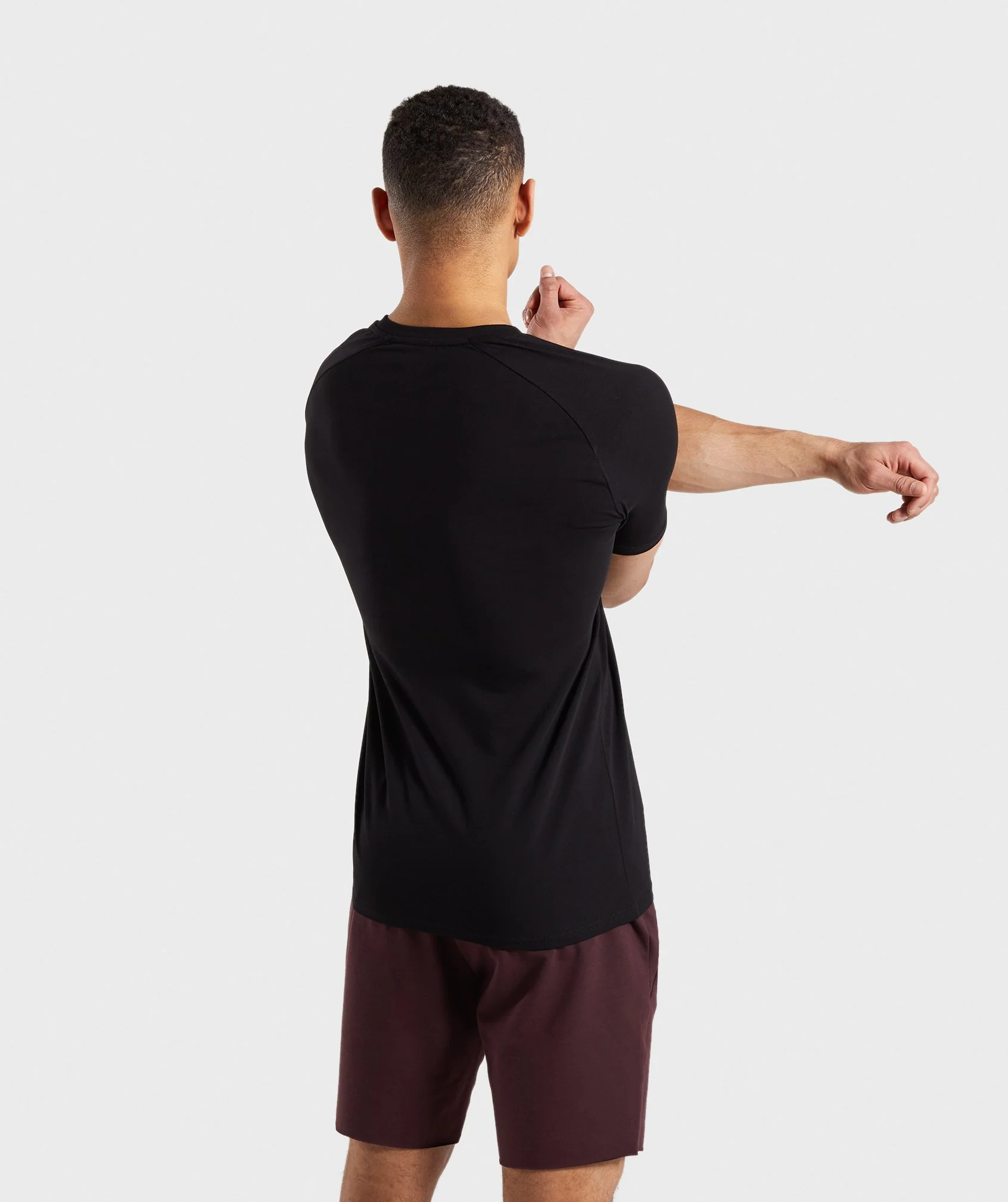 Gymshark Apollo T-Shirt - Black/White
