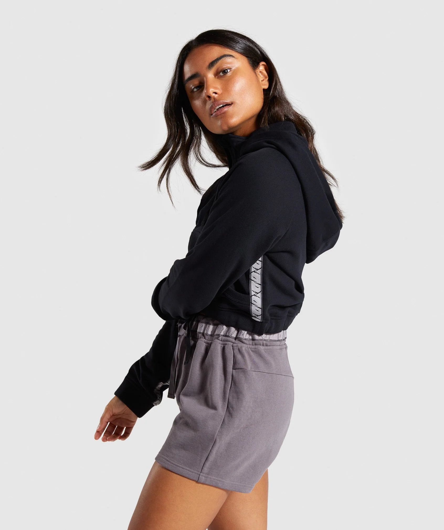 Gymshark 24/7 Quarter Zip Hoodie - Black