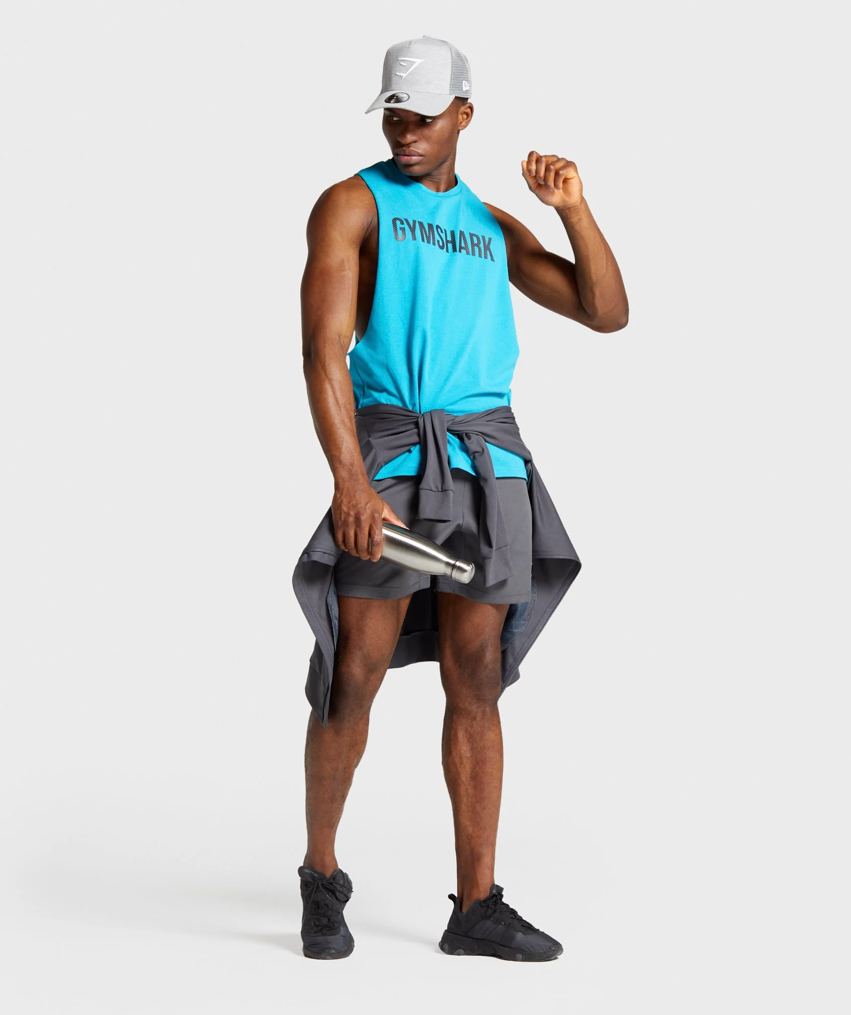 Gymshark Apex Drop Armhole Tank - Teal