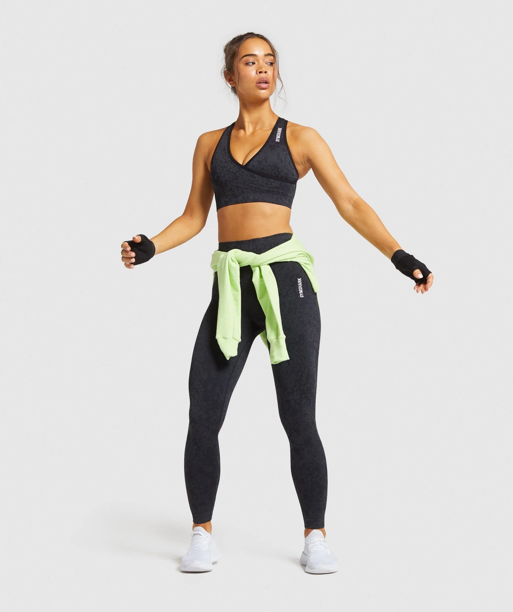 Gymshark Adapt Animal Seamless Leggings - Black