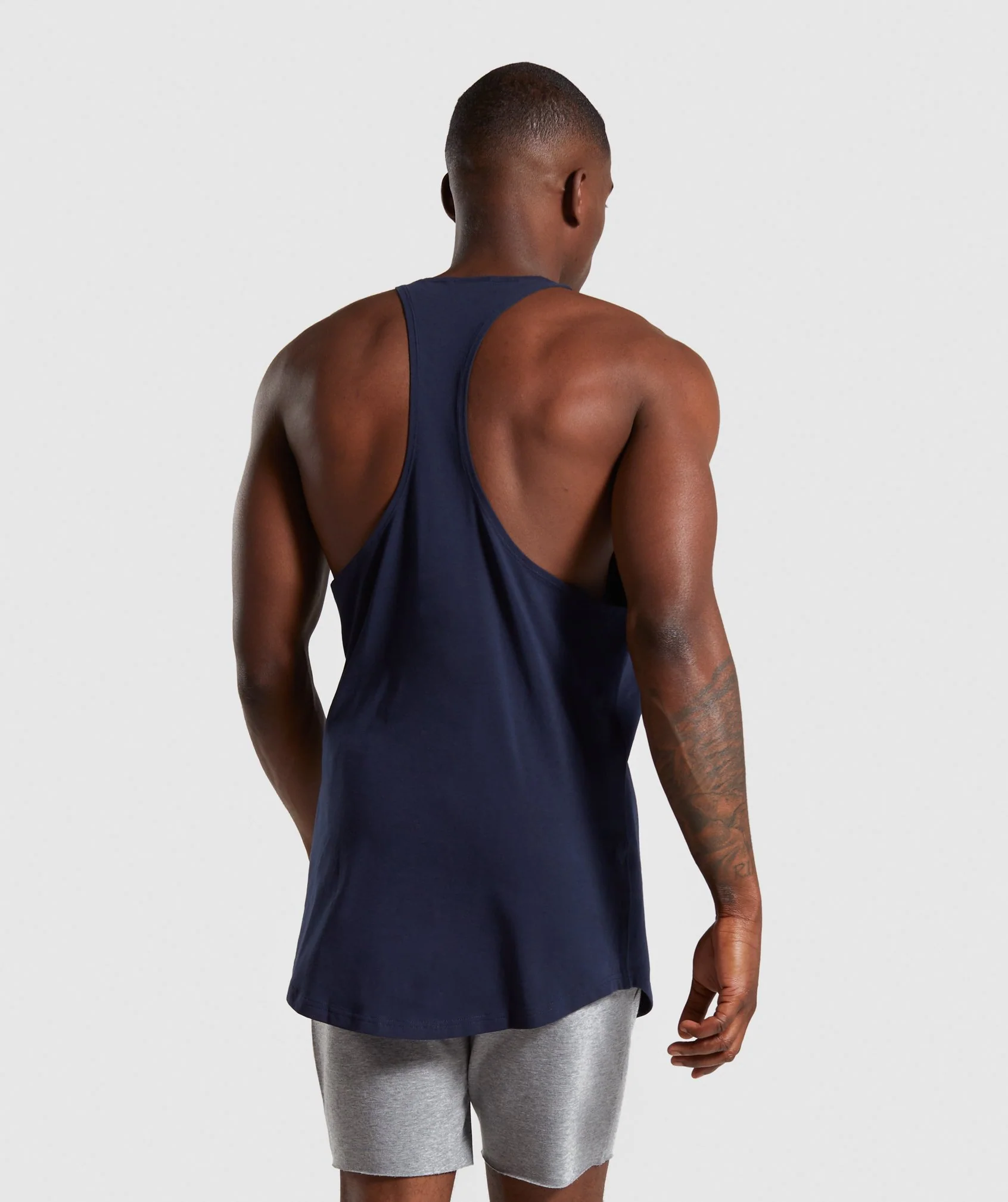Gymshark Block Stringer - Dark Blue
