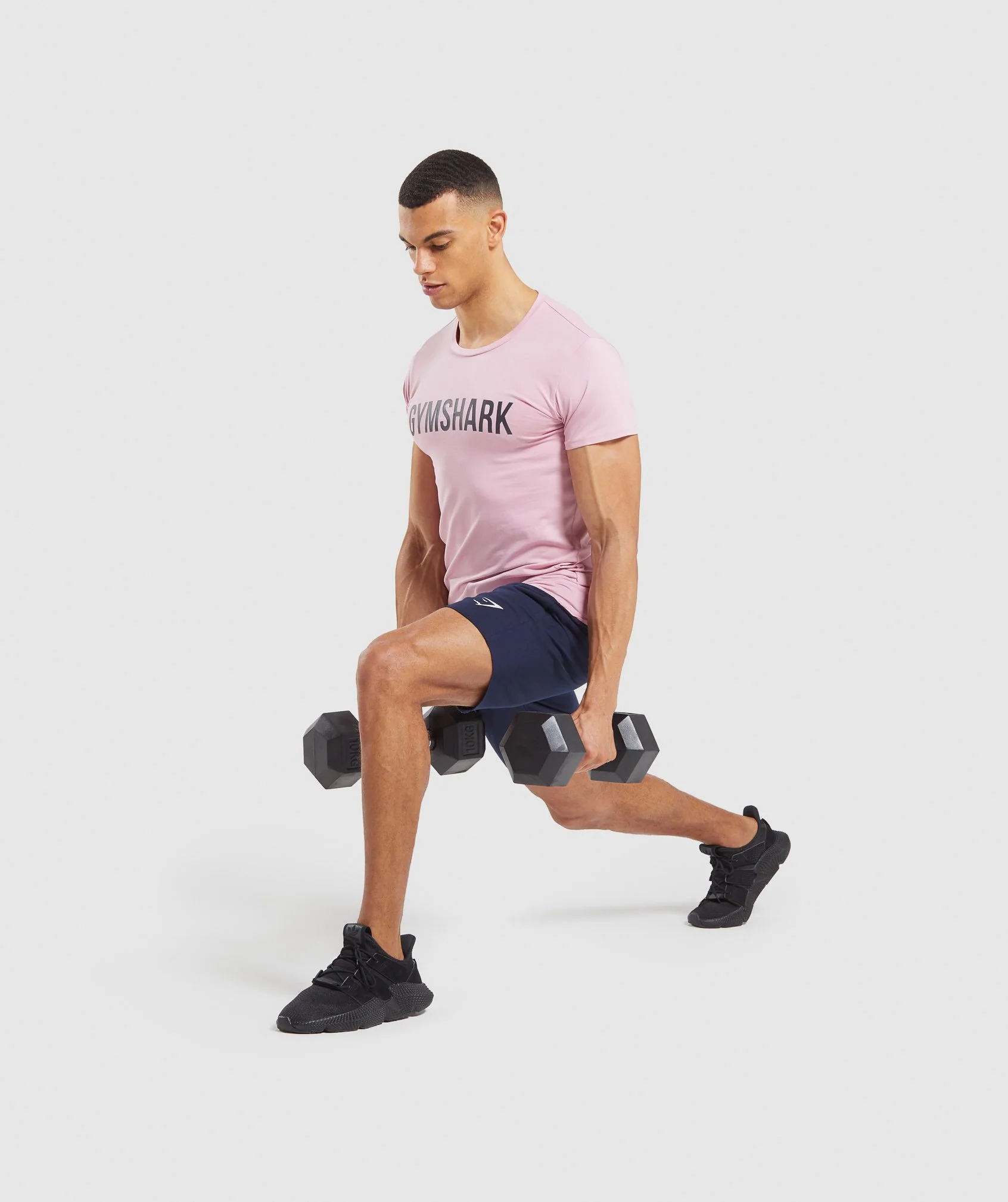 Gymshark Base T-Shirt - Shell Pink