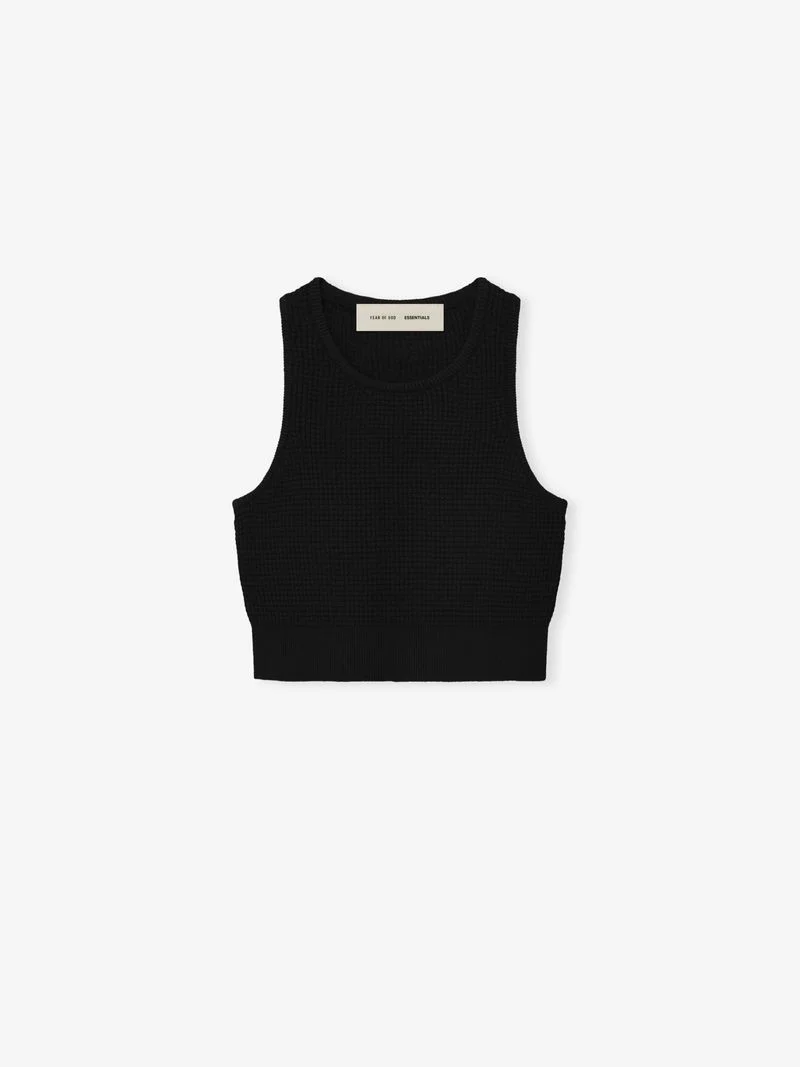 Womens Waffle Sport Tank