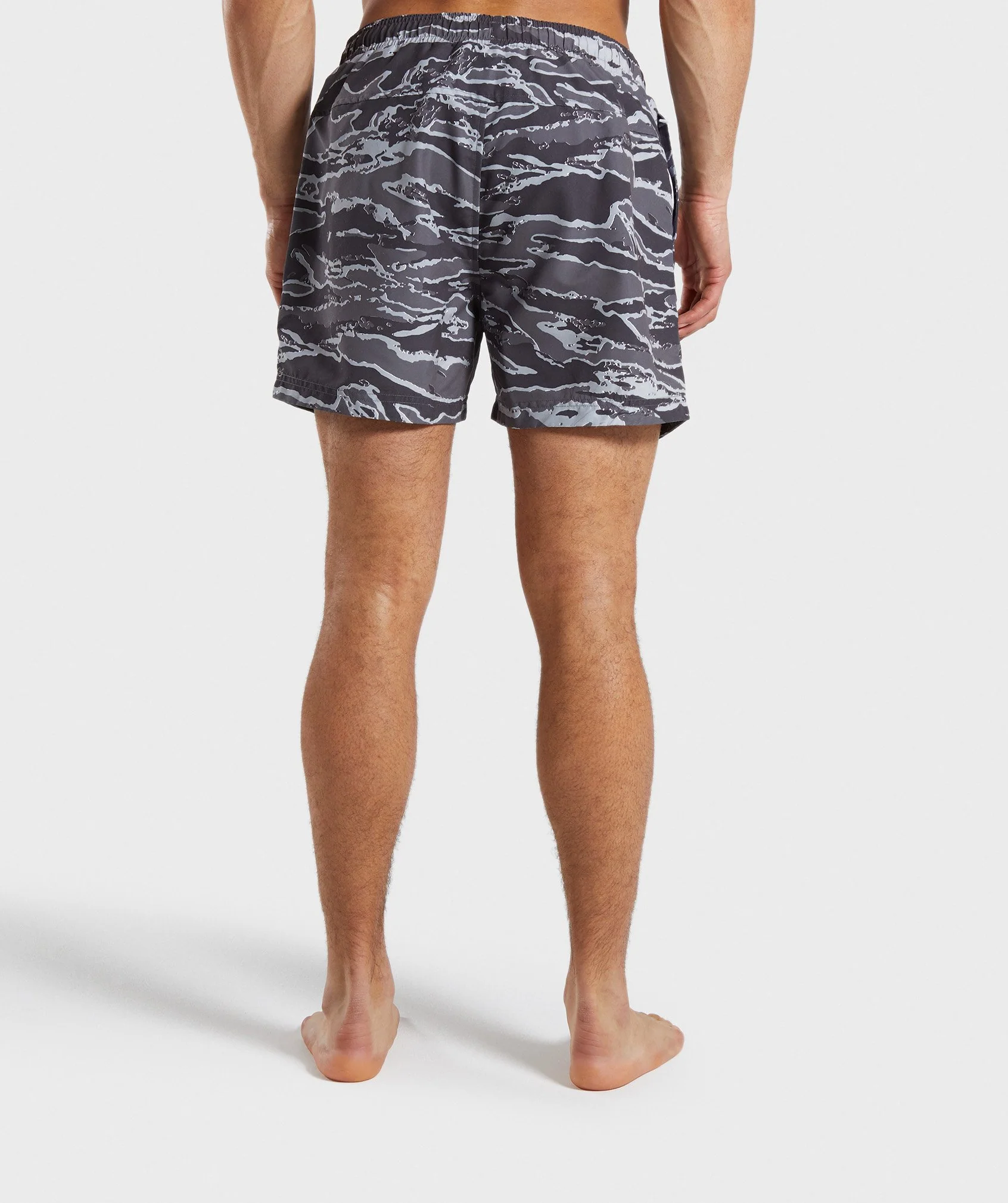 Gymshark Atlantic Swim Shorts - Grey Camo