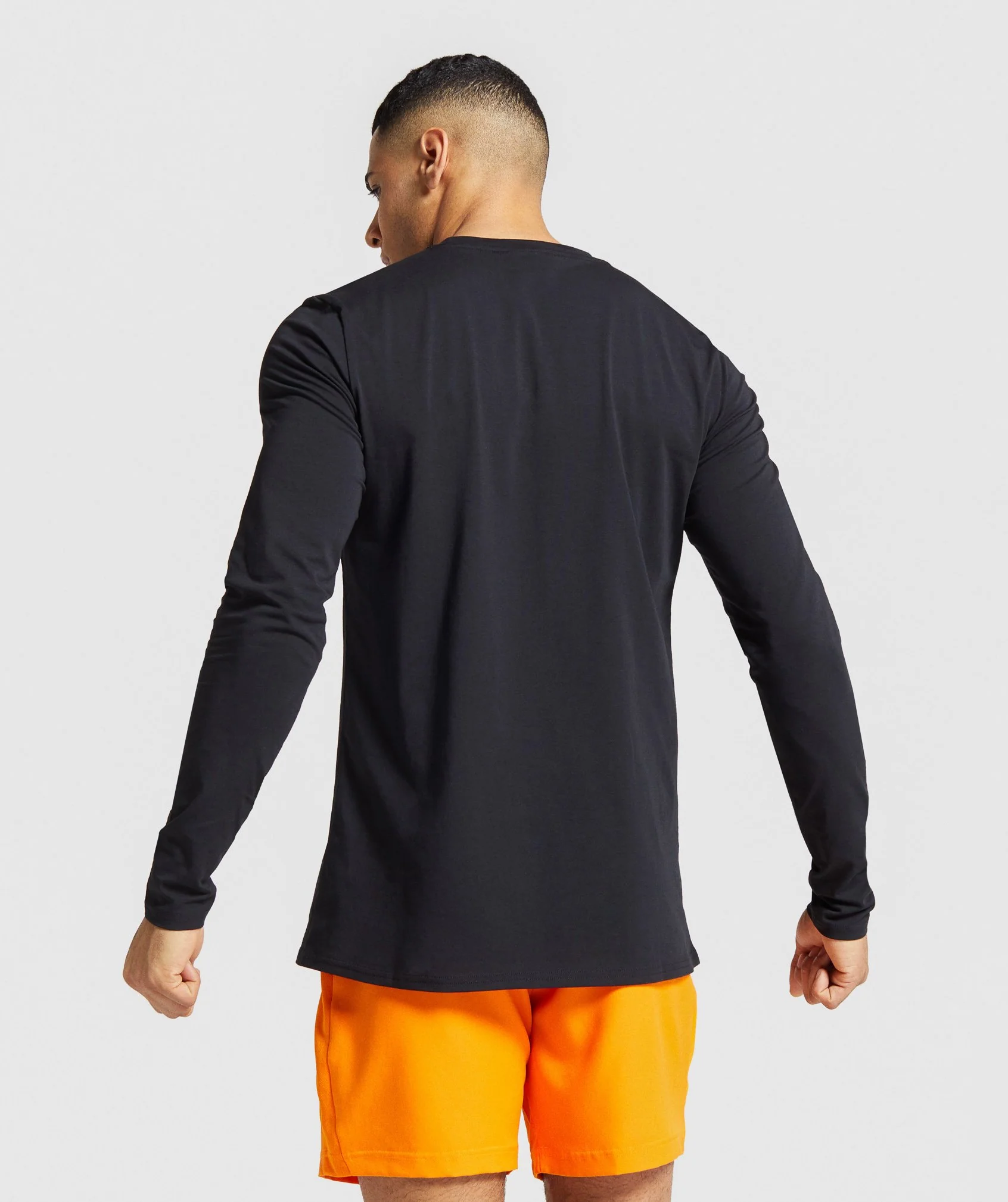 Gymshark Base Long Sleeve T-Shirt - Black