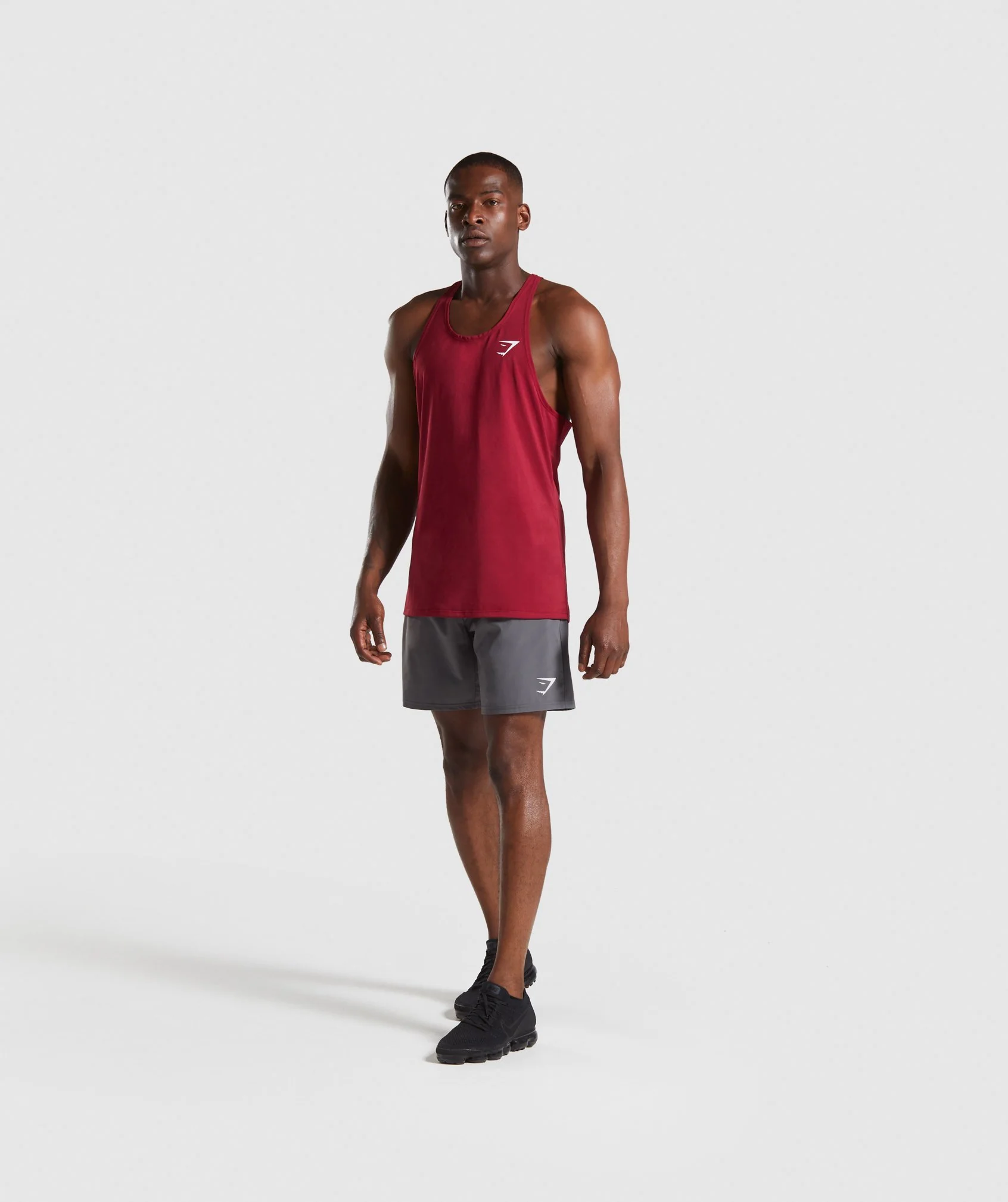 Gymshark Arrival Stringer - Claret