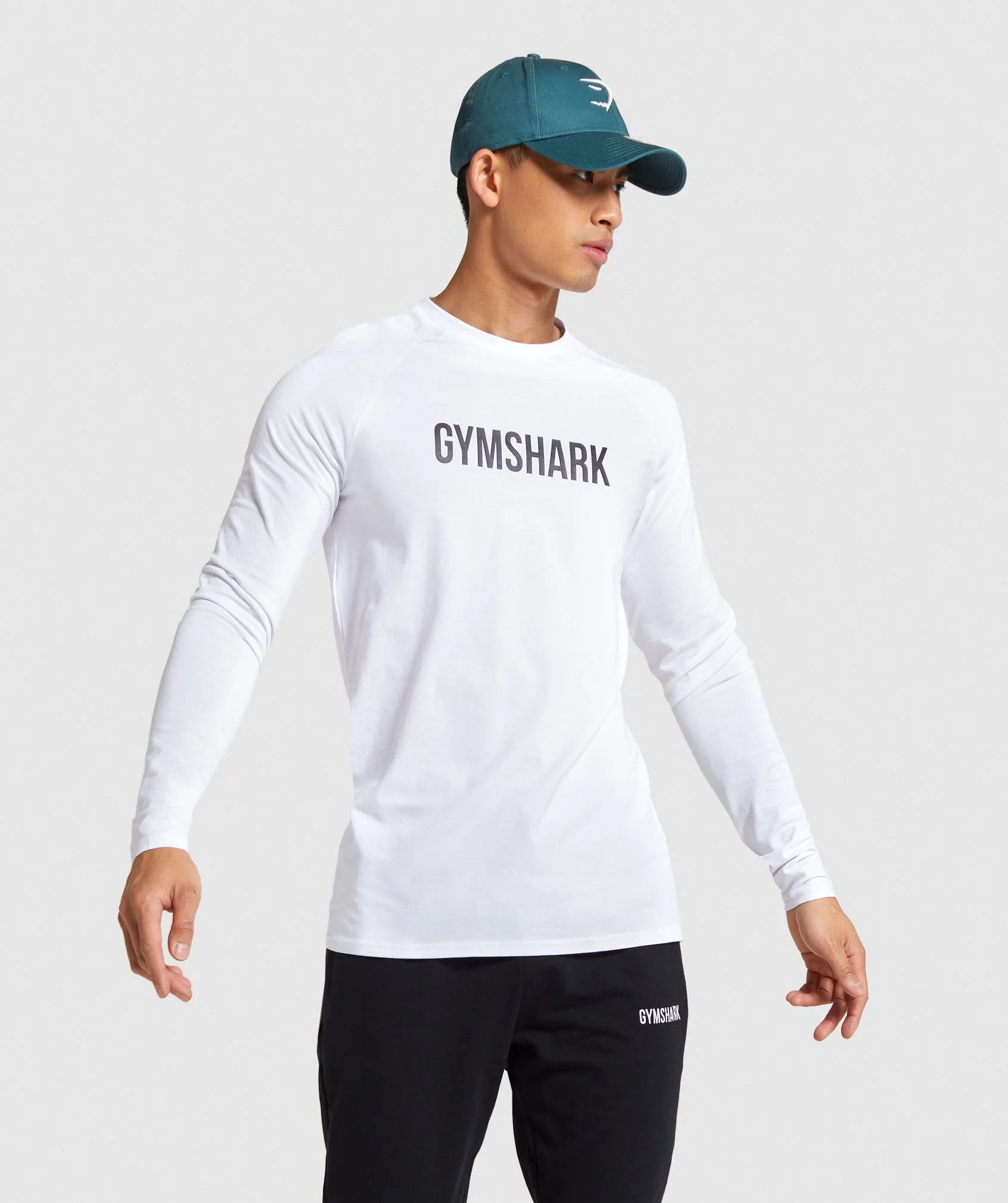 Gymshark Apollo Long Sleeve T-Shirt - White