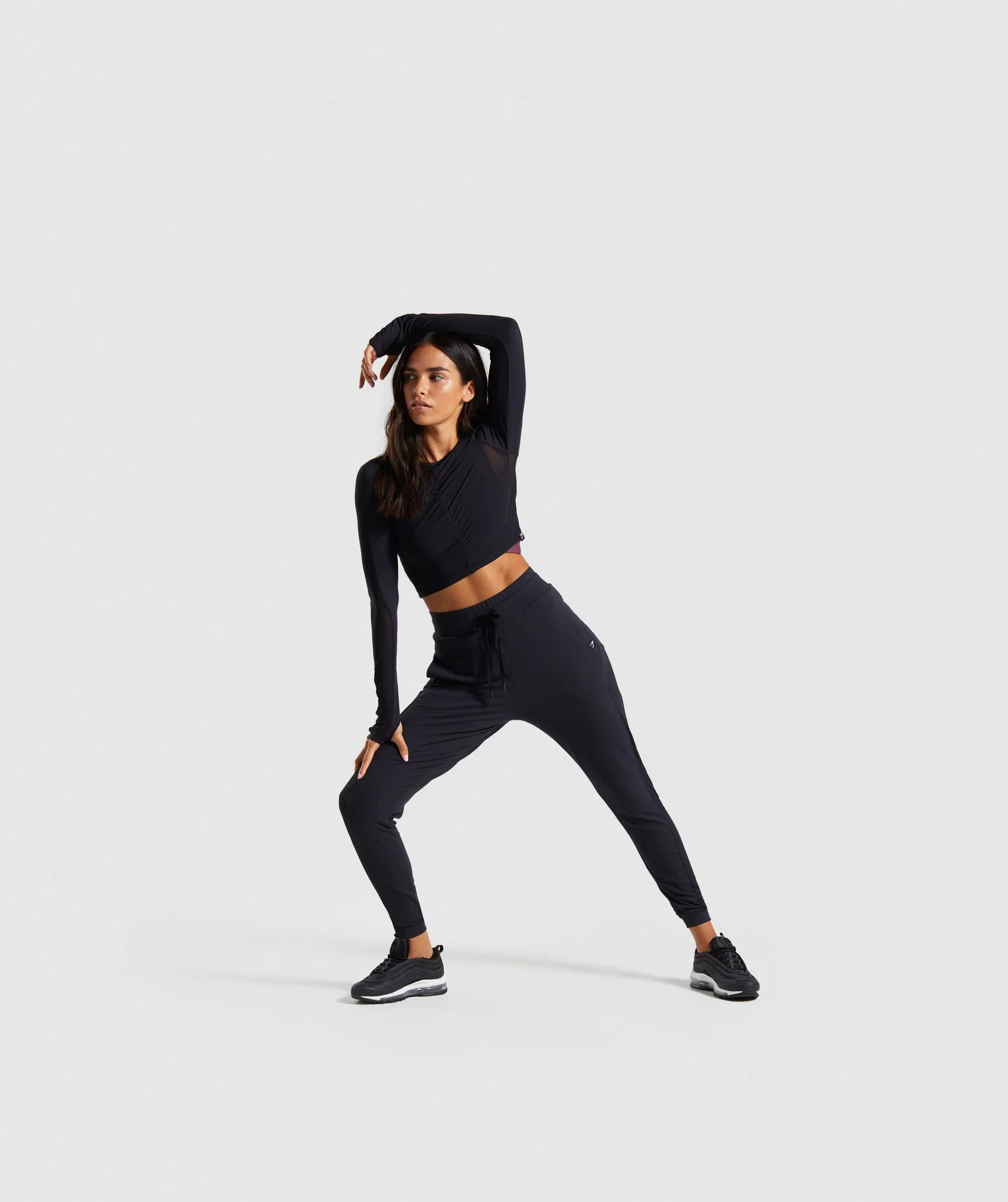 Gymshark Aura Crop Top - Black