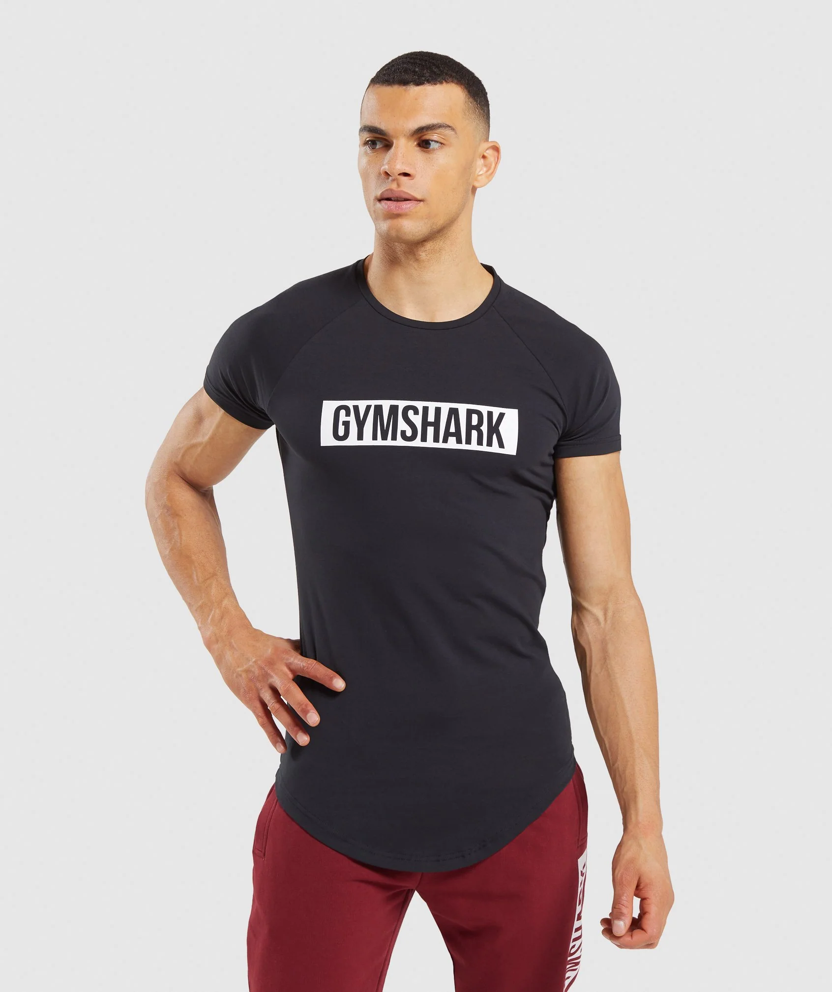 Gymshark Block T-Shirt - Black