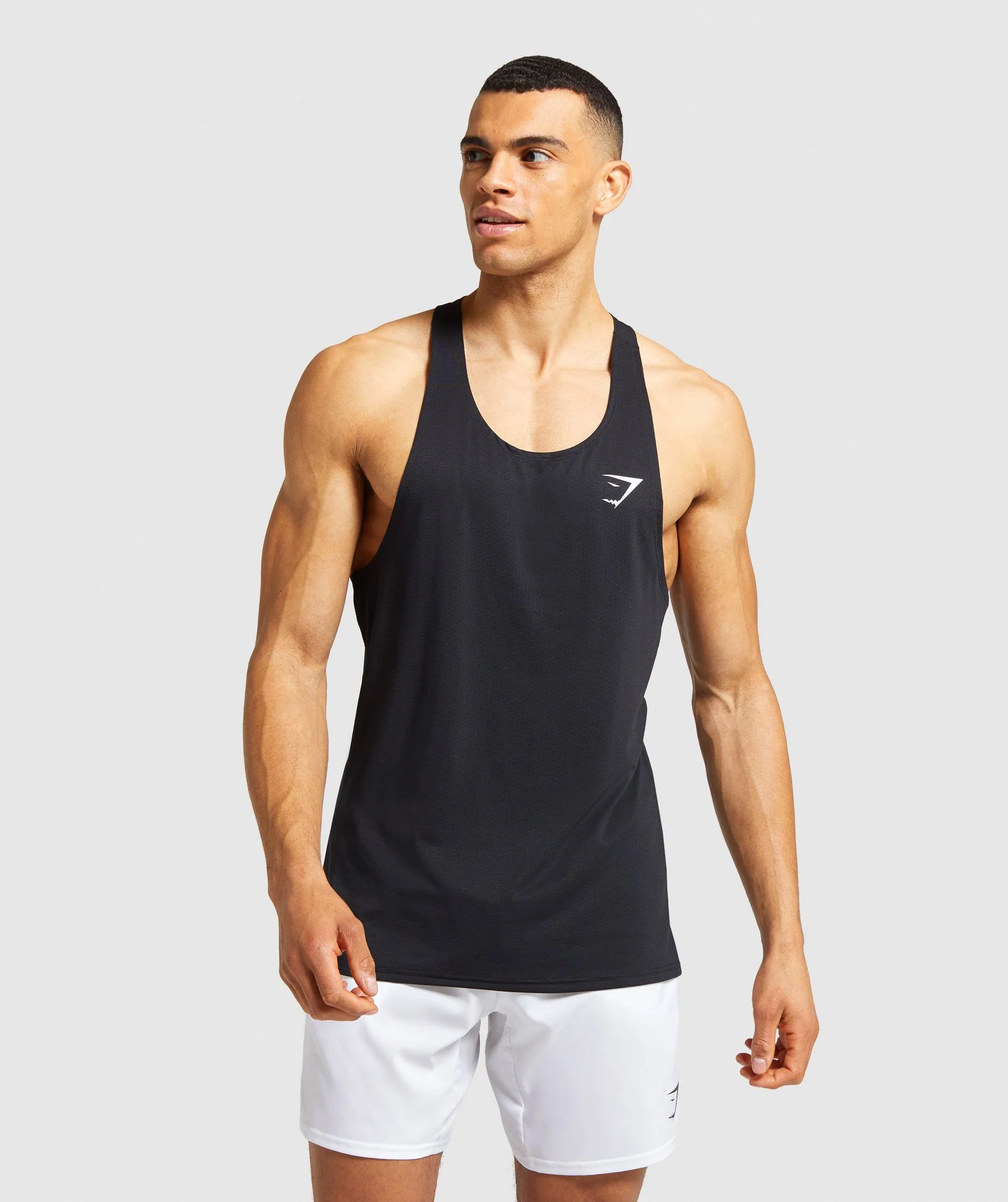 Gymshark Arrival Stringer - Black