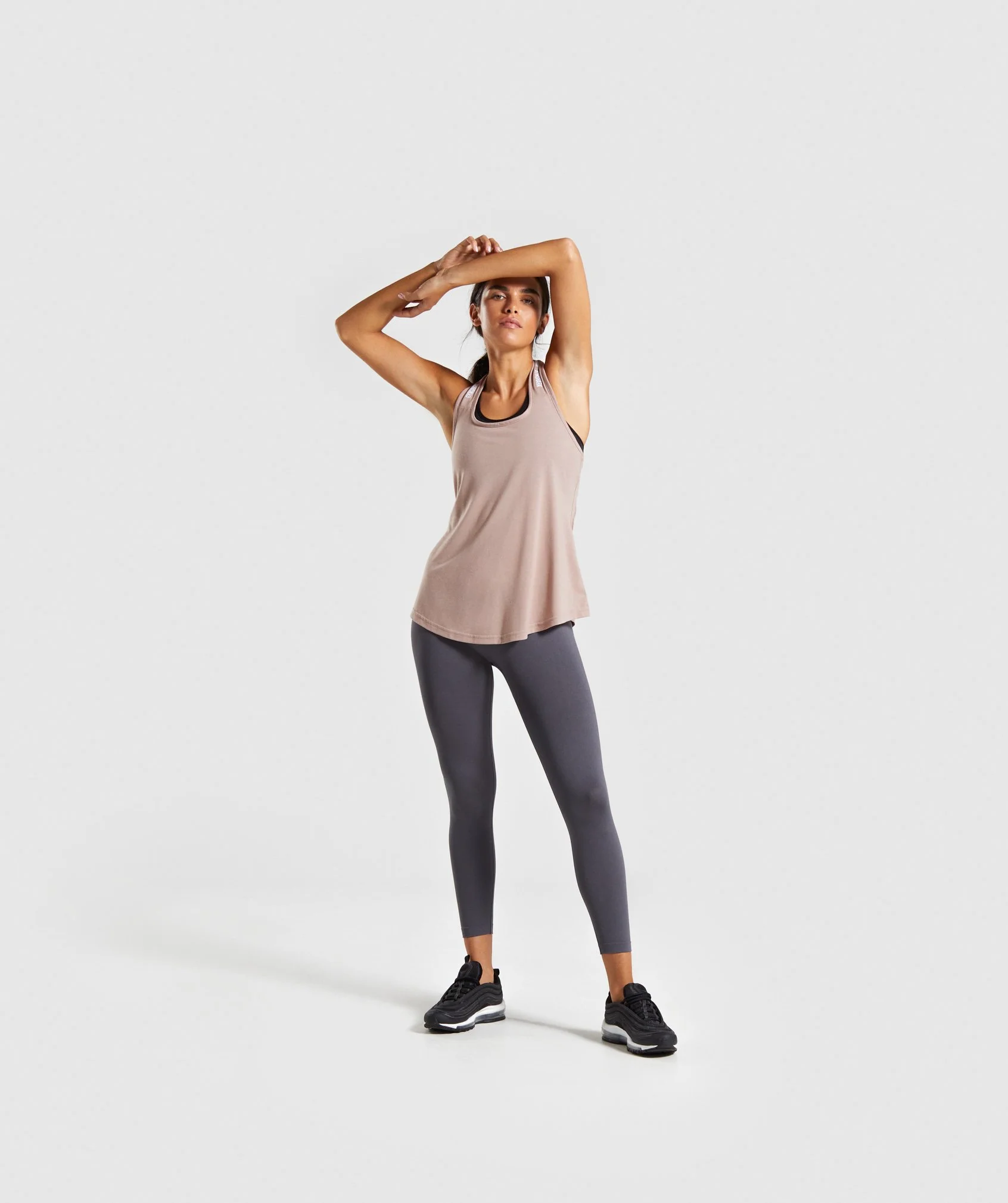 Gymshark Ark Halter Neck Vest - Taupe