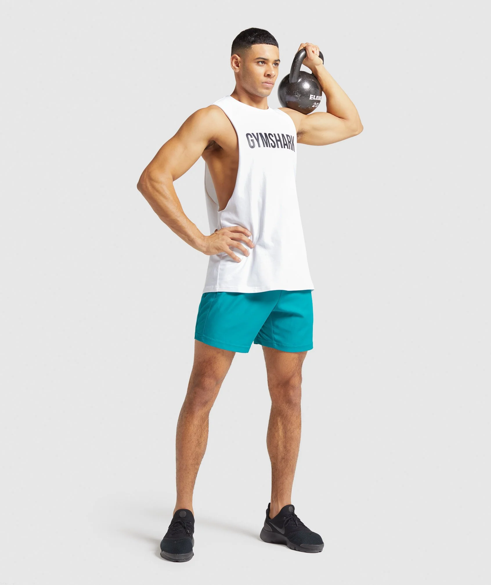 Gymshark Apex Drop Armhole Tank - White