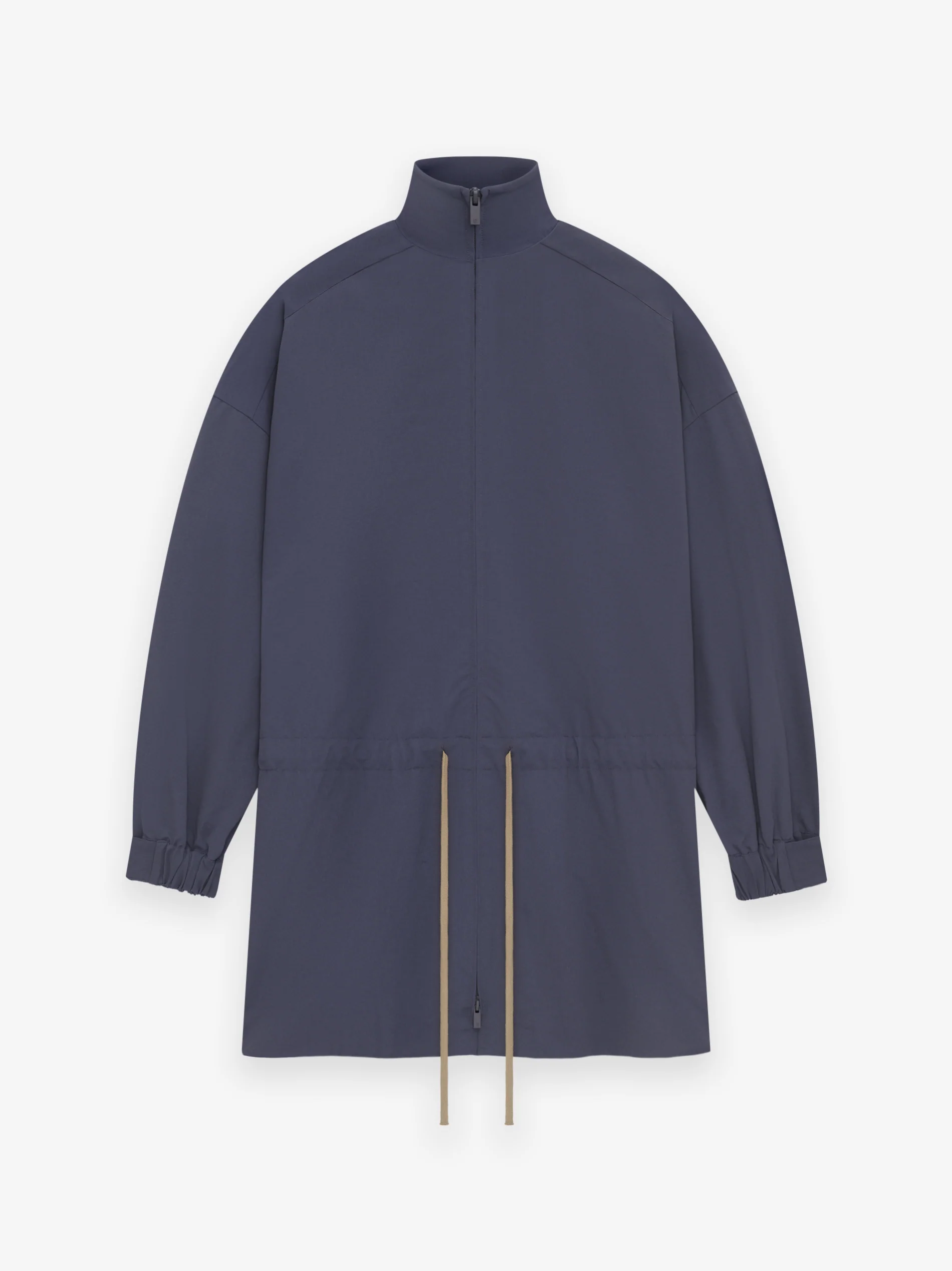 Military Nylon Mockneck Anorak