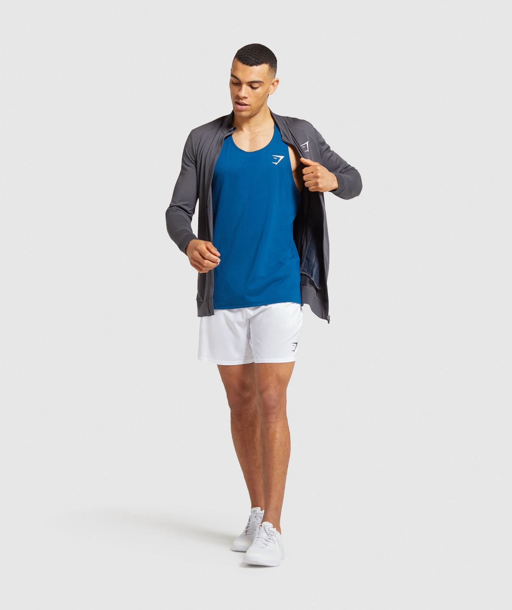 Gymshark Arrival Stringer - Petrol Blue