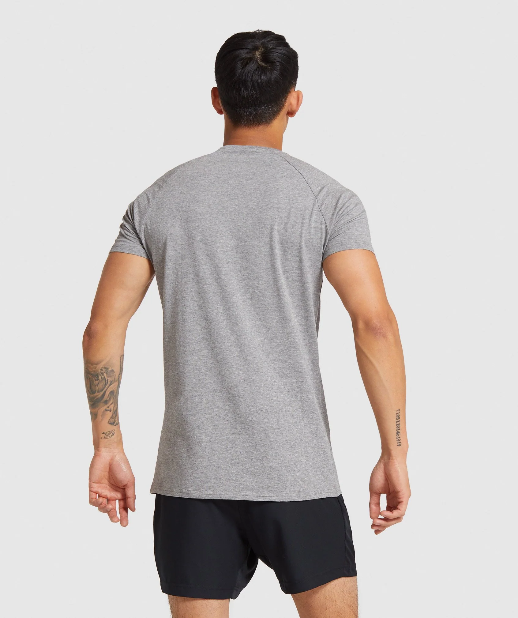 Gymshark Apollo T-Shirt - Light Grey Marl