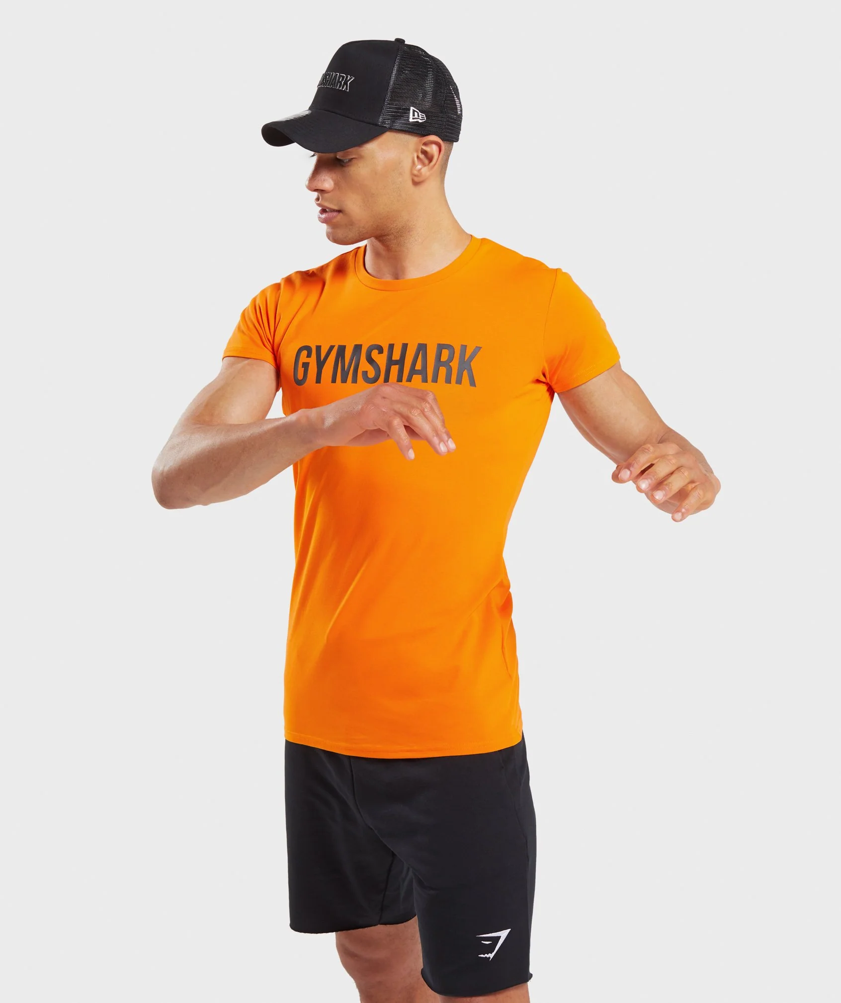 Gymshark Base T-Shirt - Orange