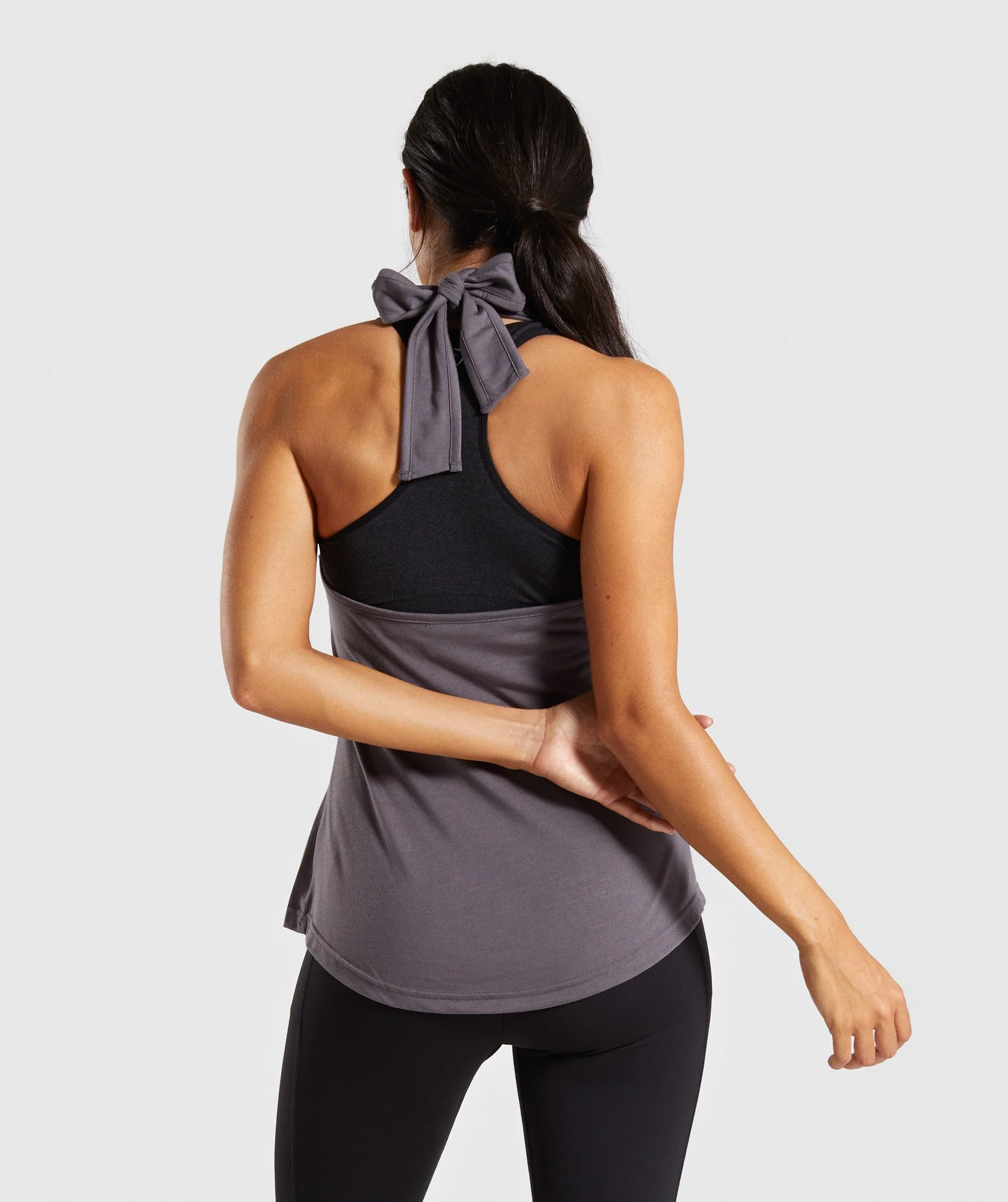 Gymshark Ark Halter Neck Vest - Slate Lavender