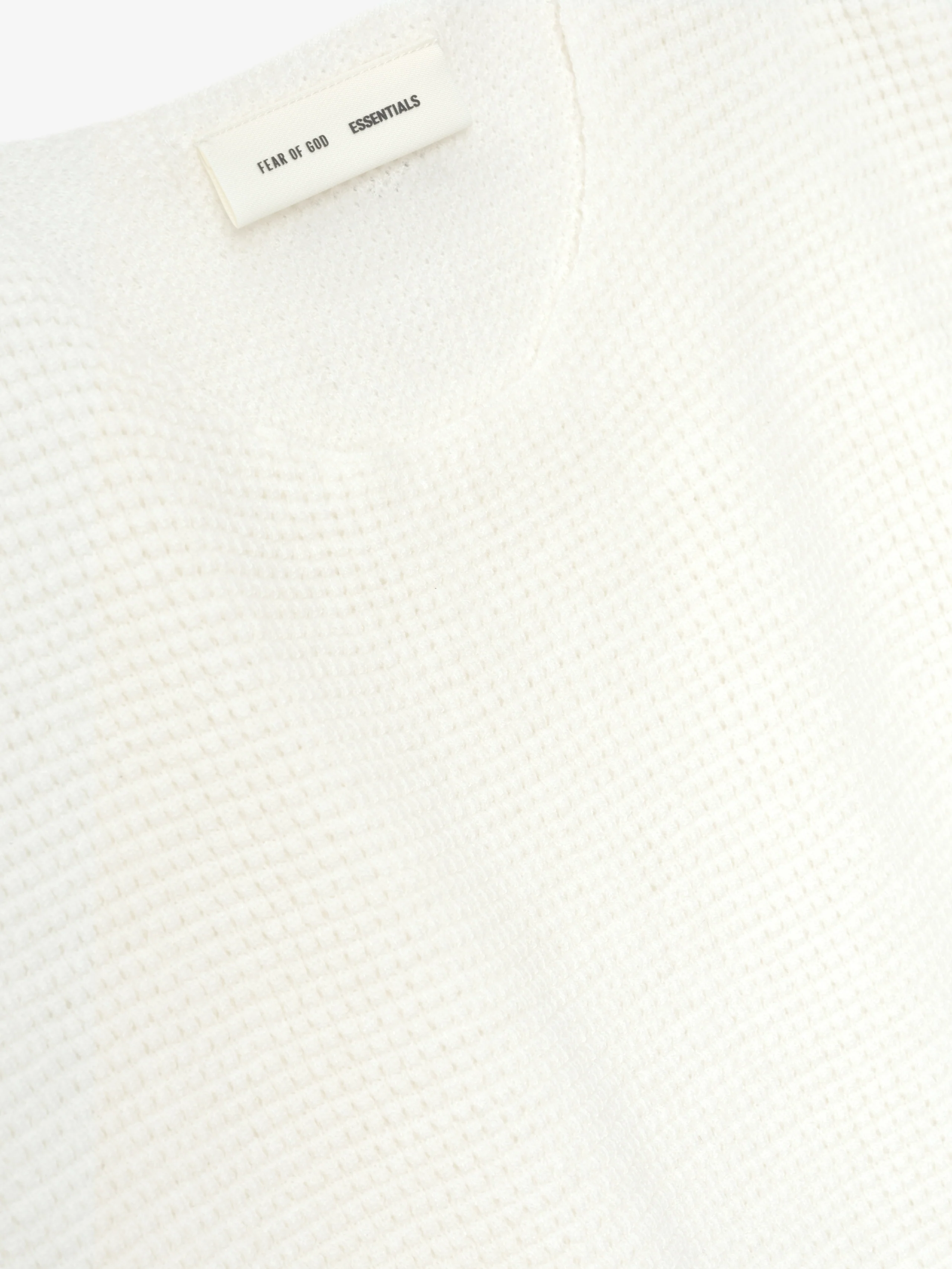 Waffle Crewneck Sweater