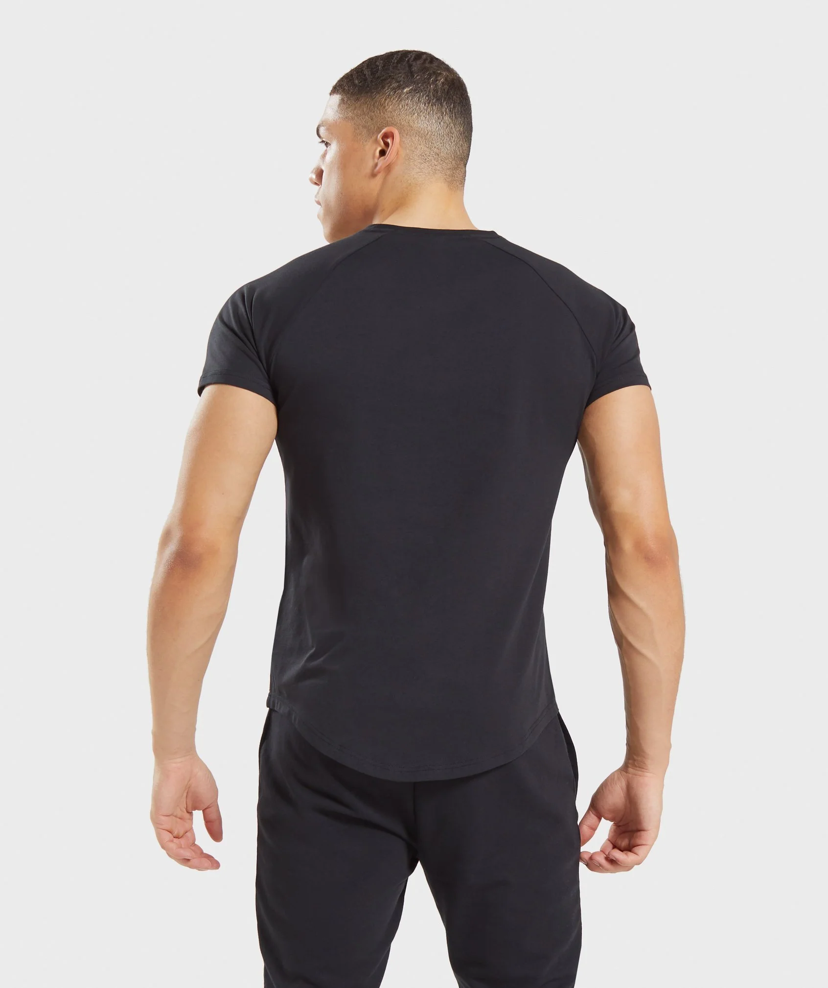 Gymshark Block T-Shirt - Black/Lime