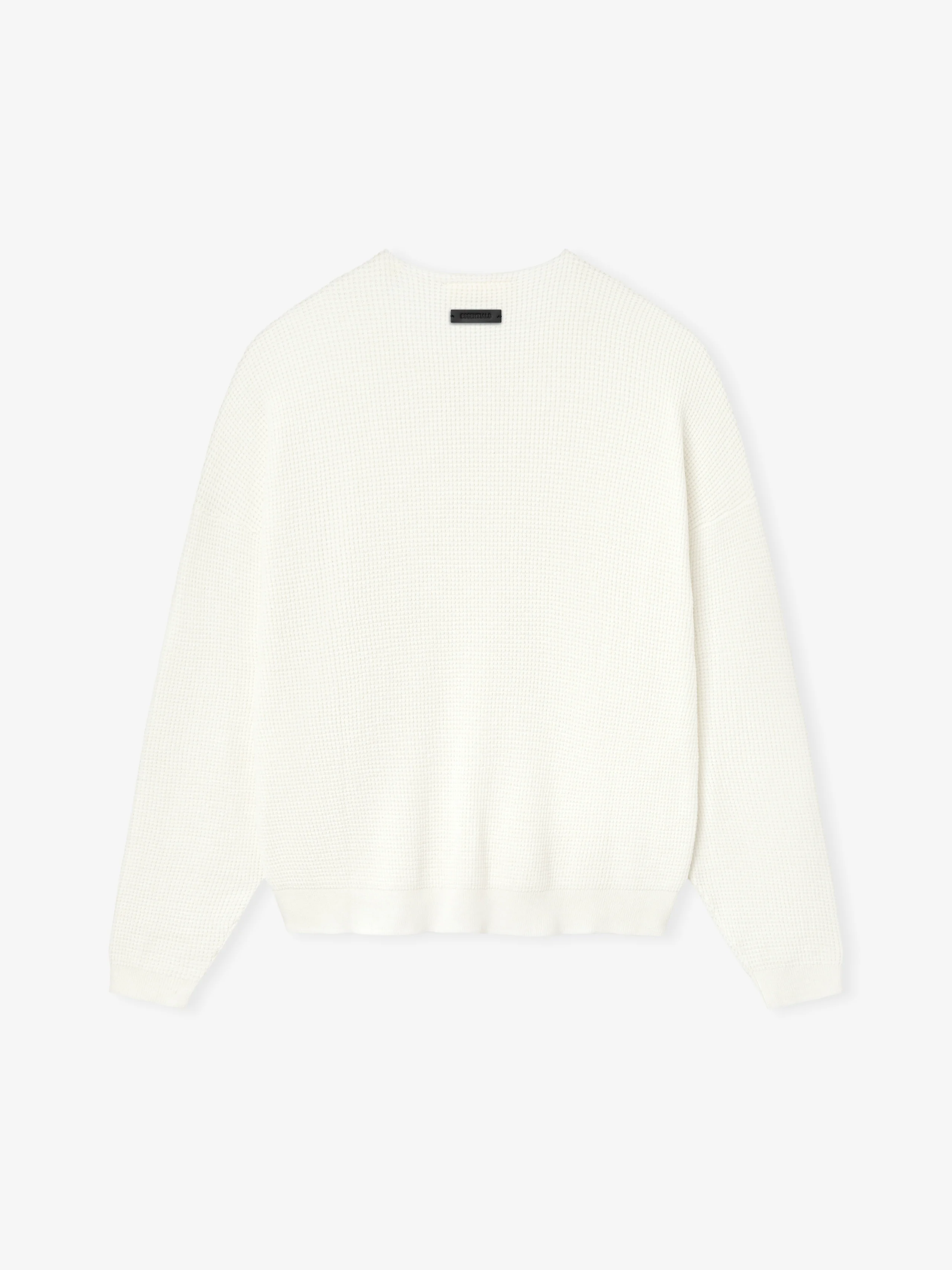 Waffle Crewneck Sweater