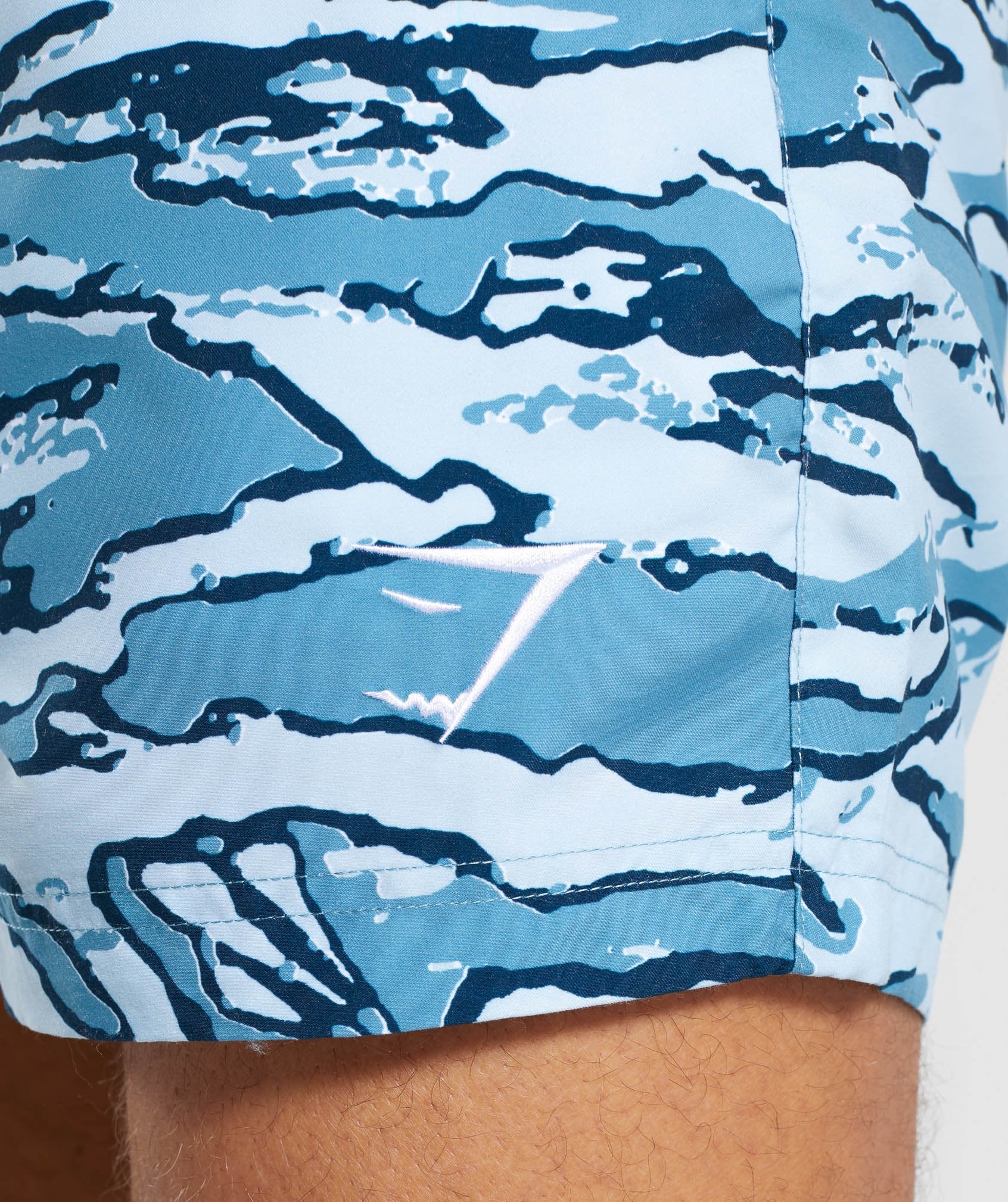 Gymshark Atlantic Swim Shorts - Blue Camo