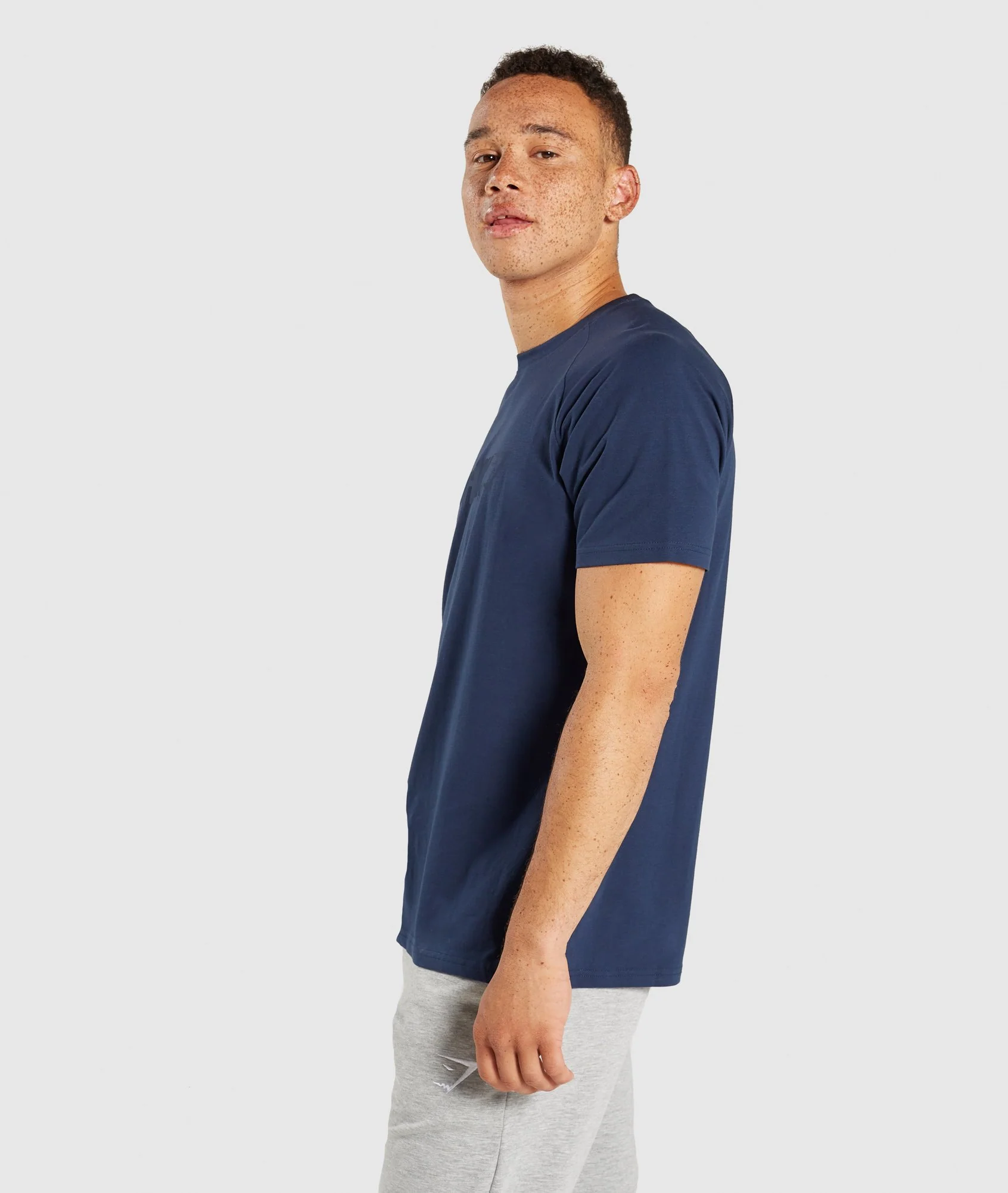 Gymshark Apollo T-Shirt - Sapphire Blue Marl