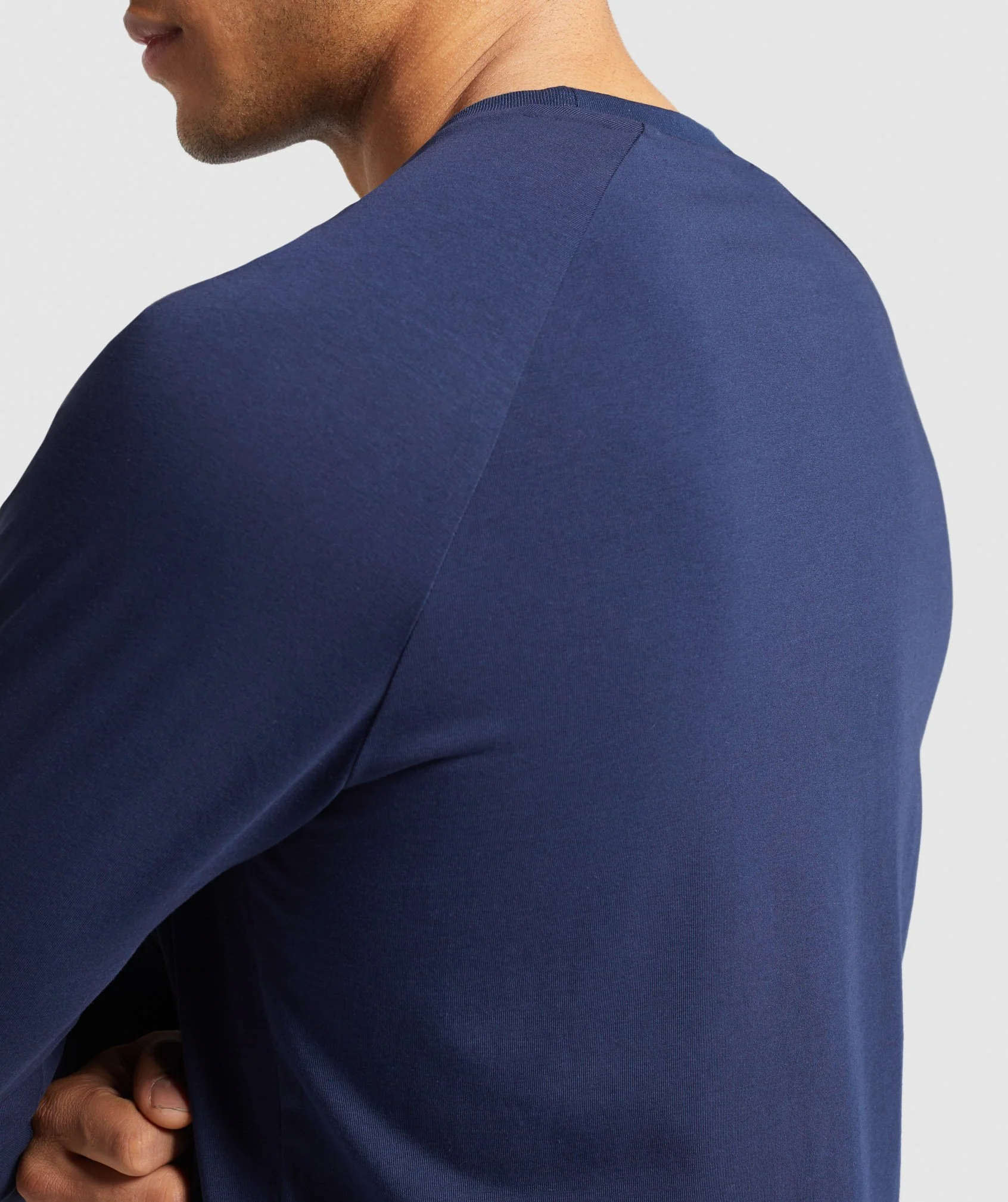 Gymshark Apollo Long Sleeve T-Shirt - Dark Blue