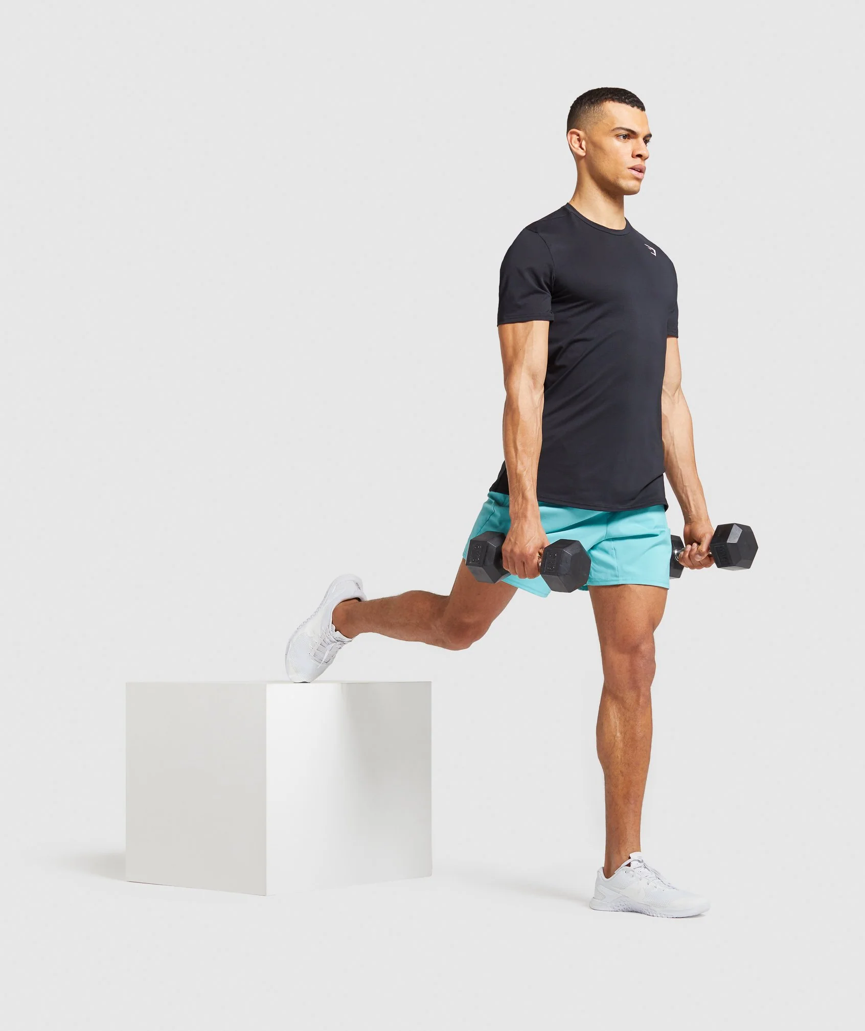 Gymshark Arrival Shorts - Light Blue