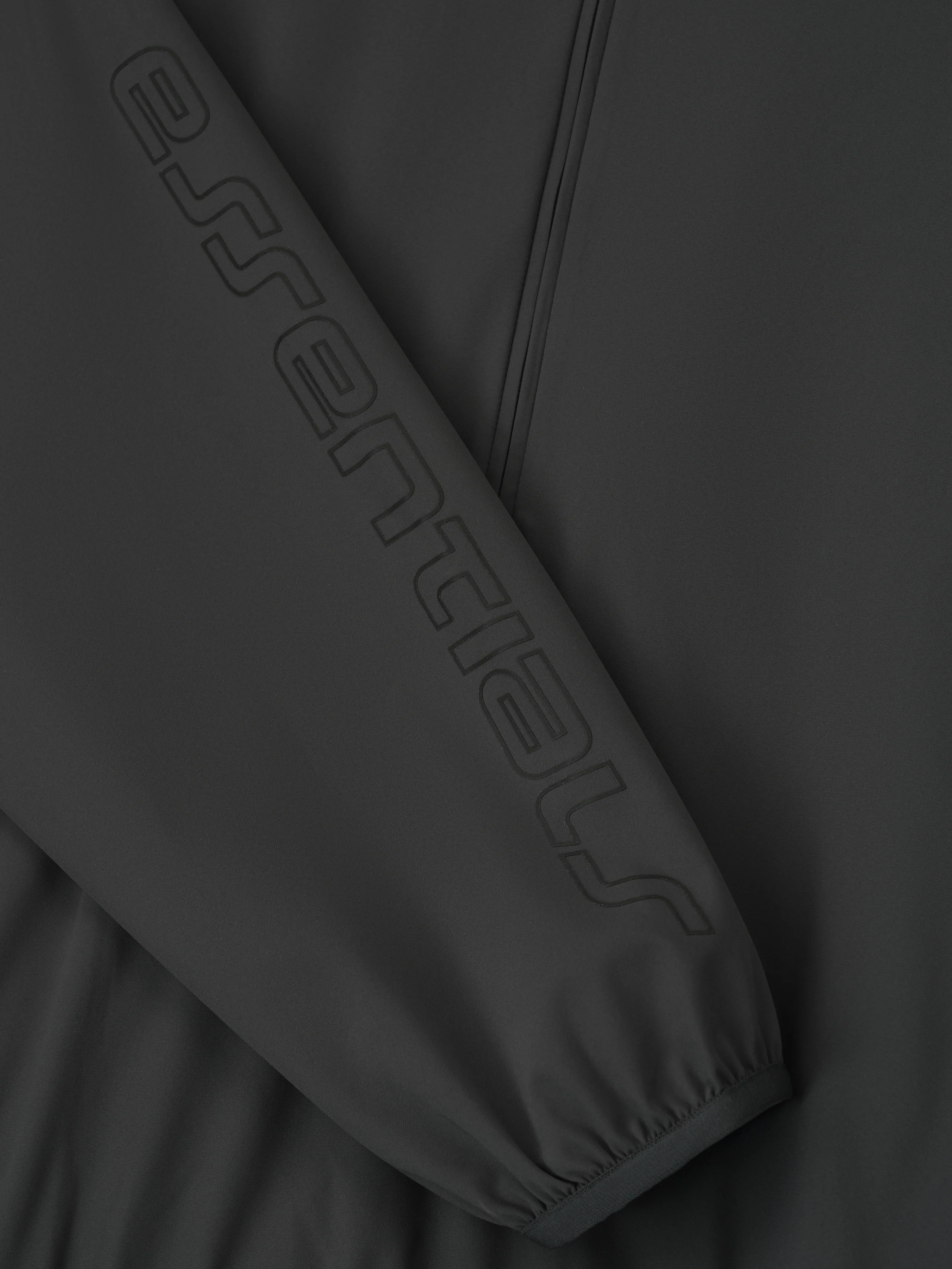 Nylon Half Zip Track Jacket