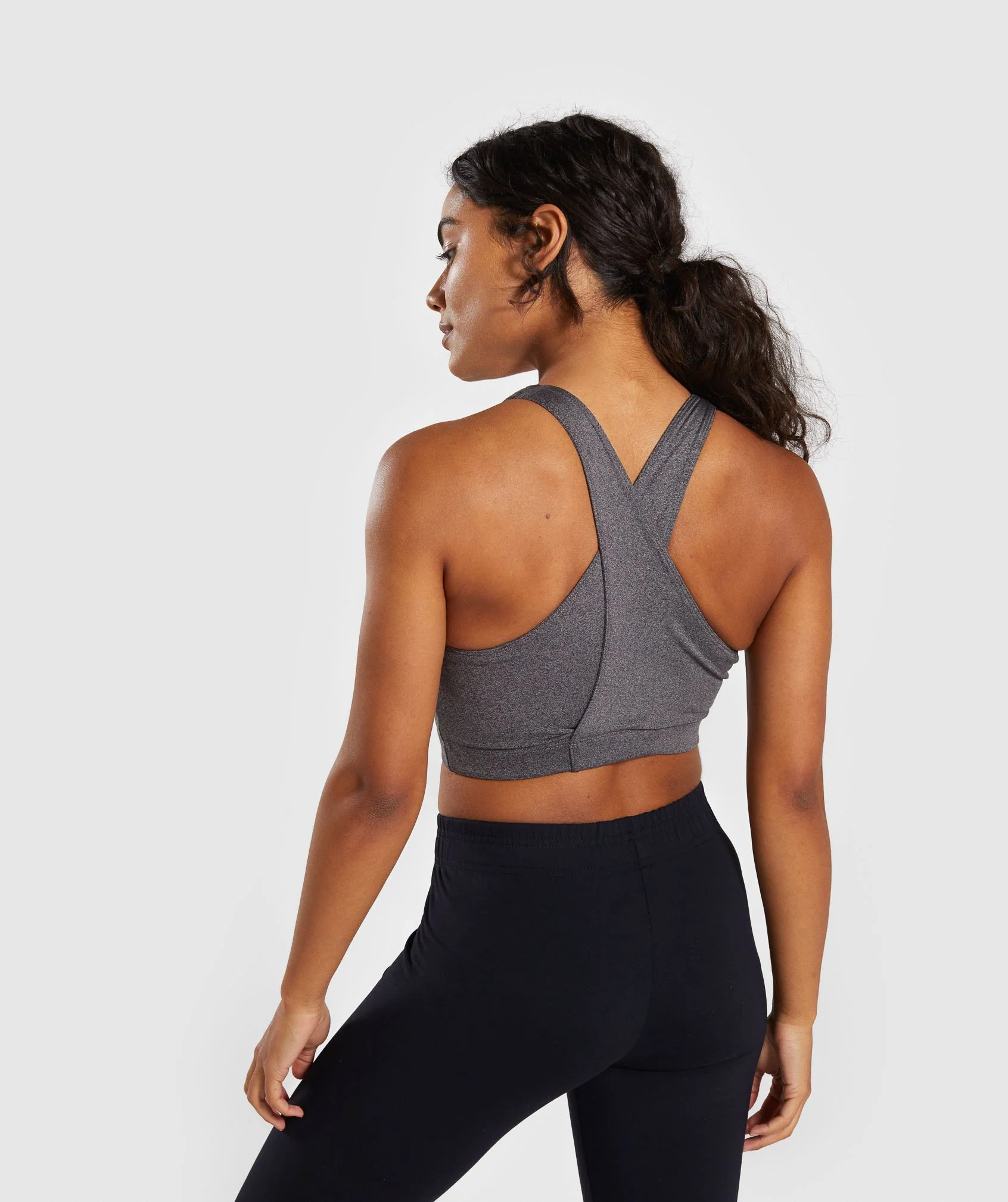 Gymshark Ark Sports Bra - Charcoal Marl