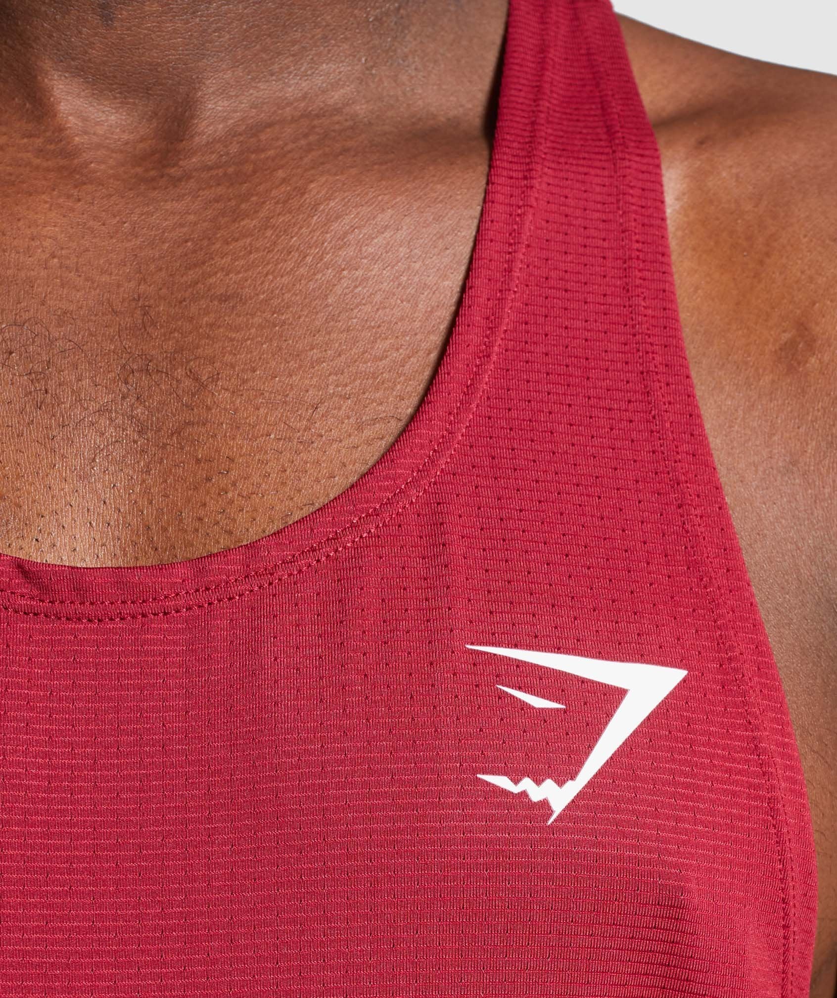 Gymshark Arrival Stringer - Claret