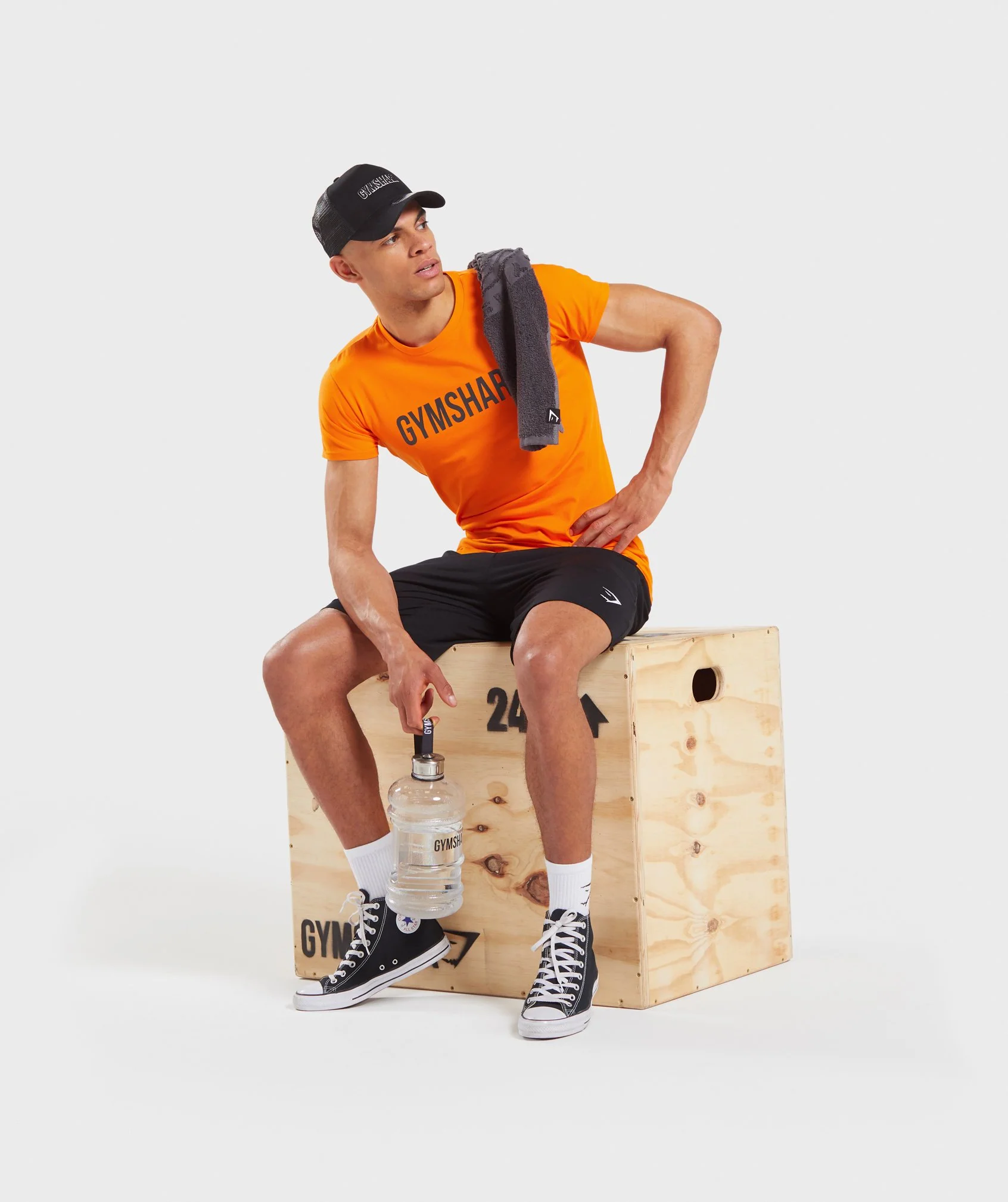 Gymshark Base T-Shirt - Orange