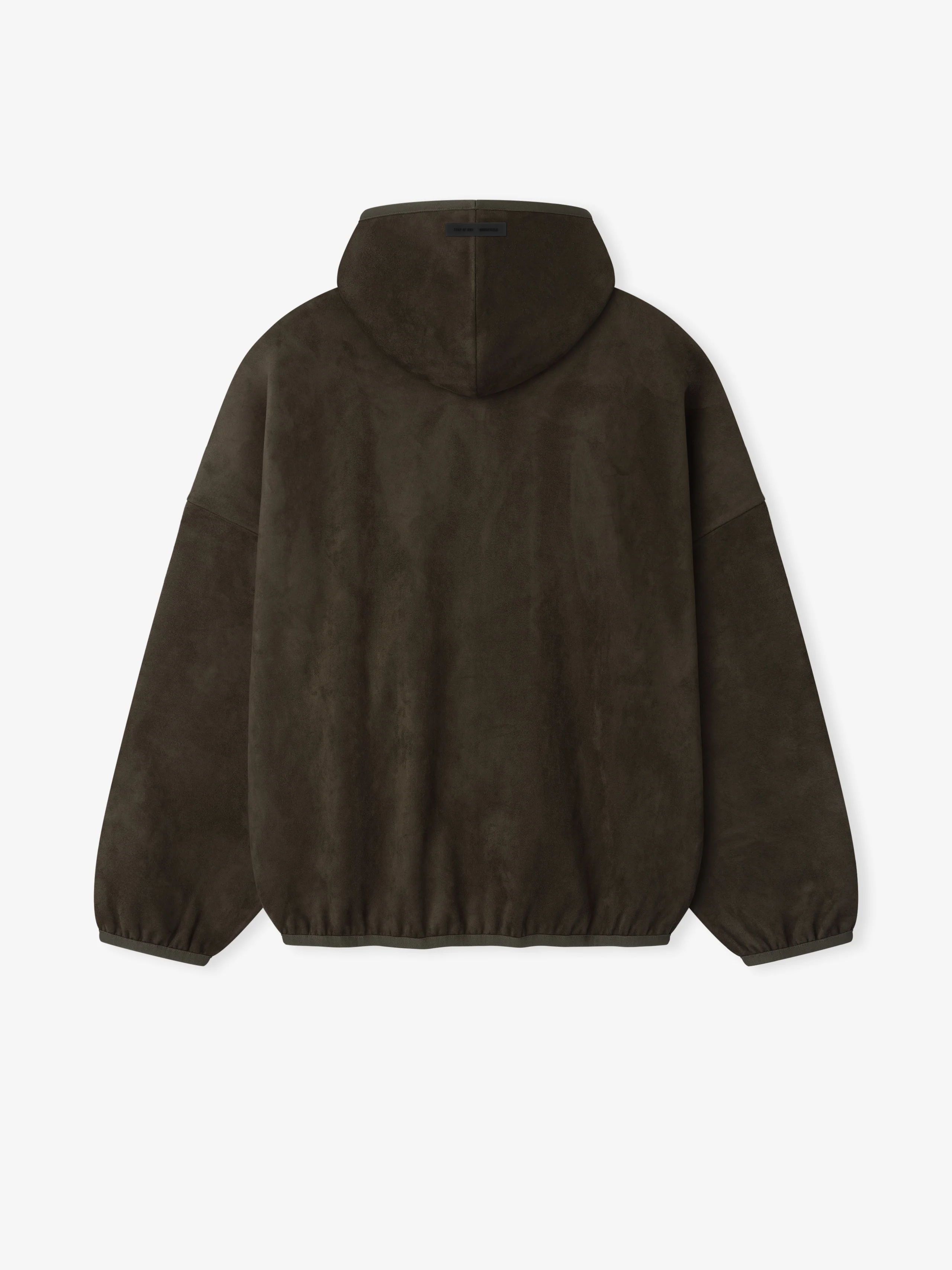 Suede Fleece Modern Hoodie