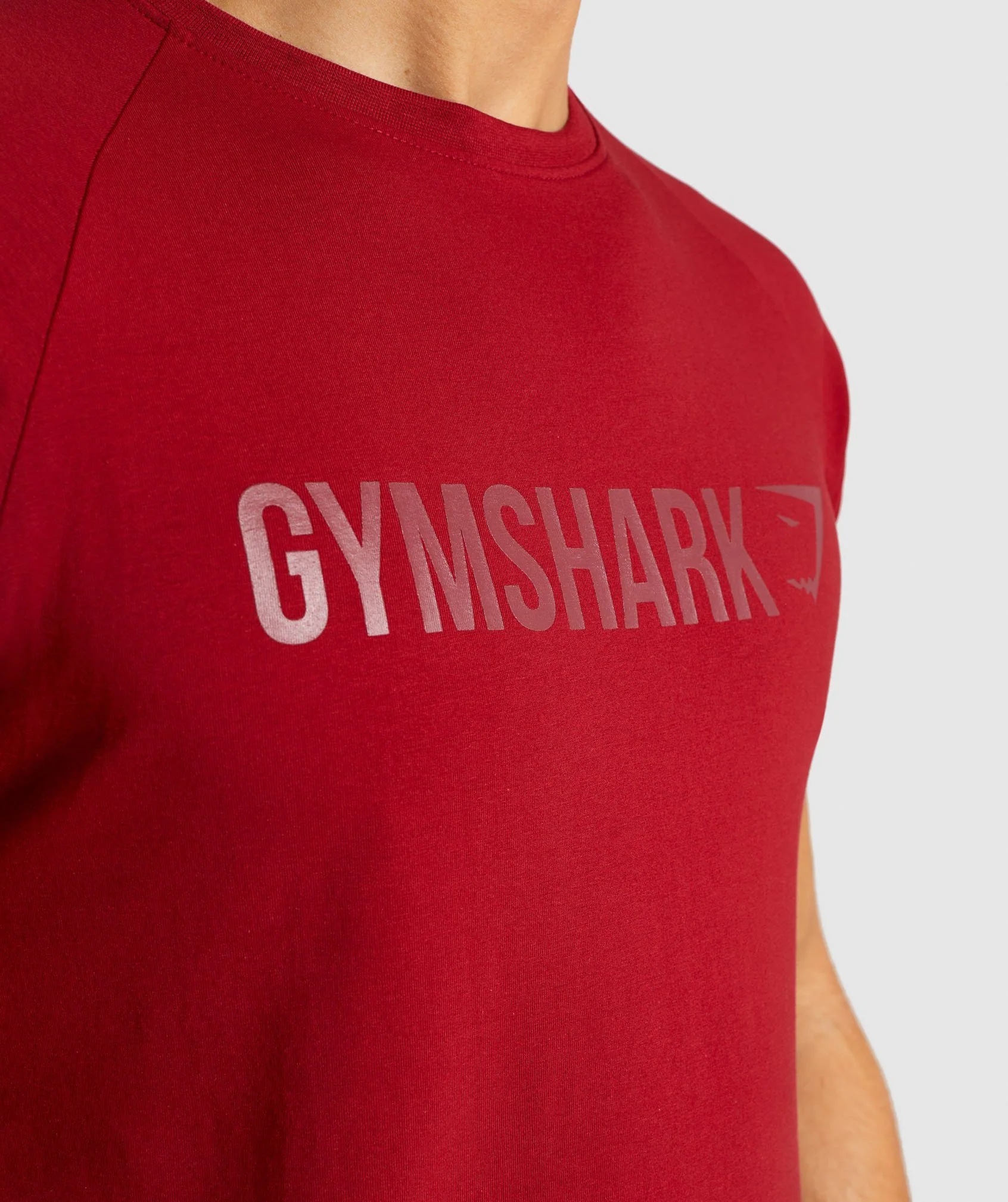Gymshark Apollo T-Shirt - Full Red