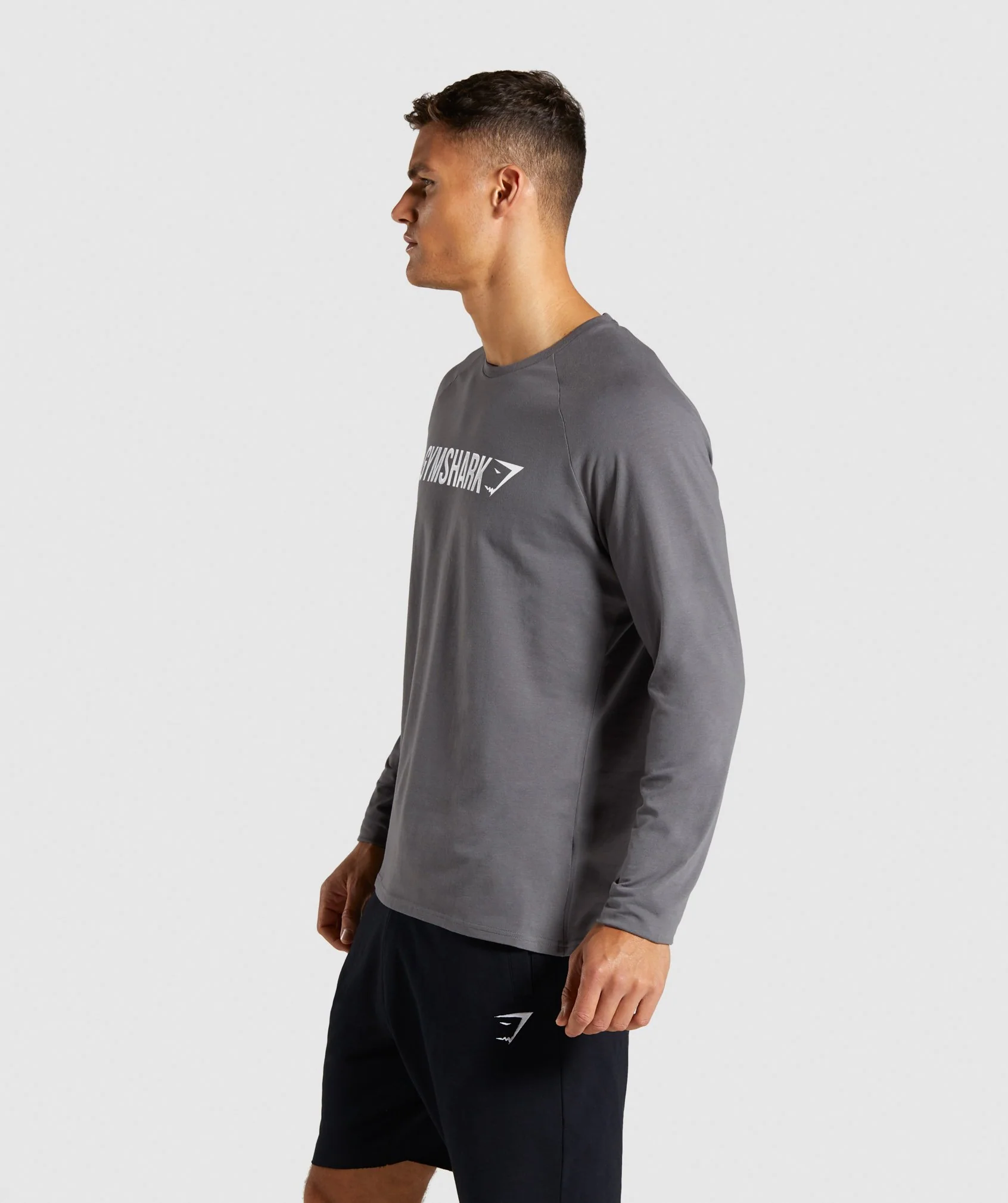 Gymshark Apollo Long Sleeve T-Shirt - Grey