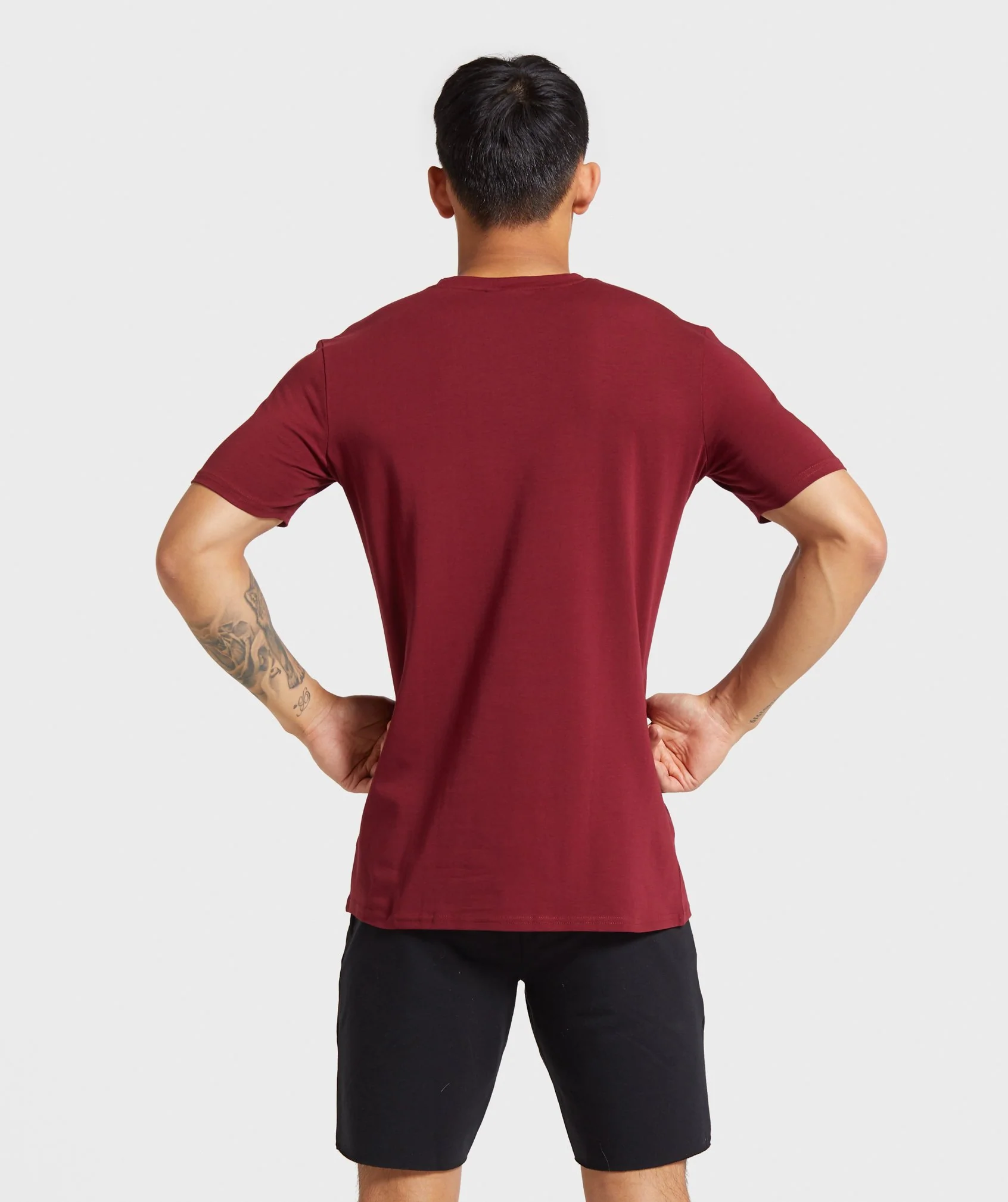 Gymshark Base T-Shirt - Claret